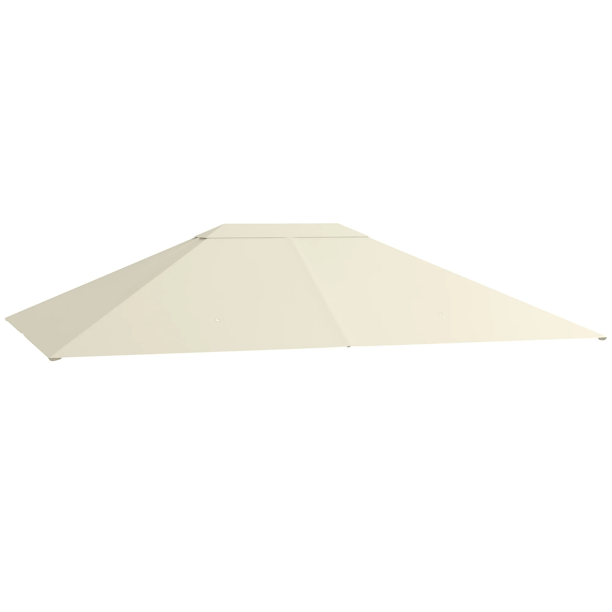 10' x 13' Gazebo Replacement Canopy Top Cover, Cream White