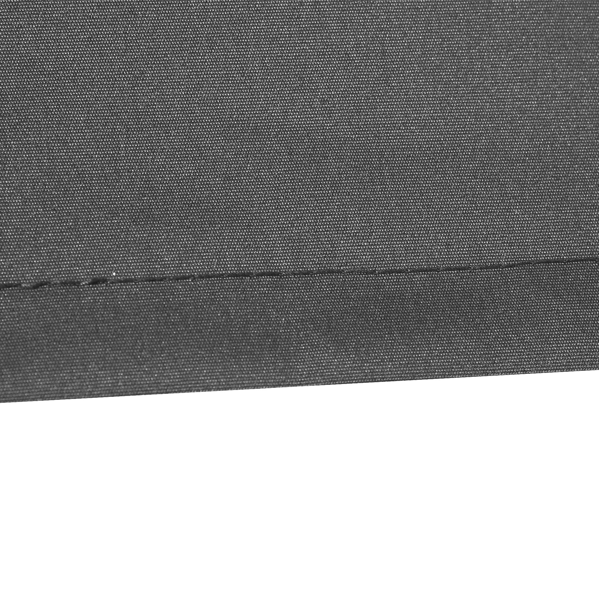 10' x 8' Retractable Awning Fabric Replacement, 280gsm UV Resistant Fabric, Grey - Image 10