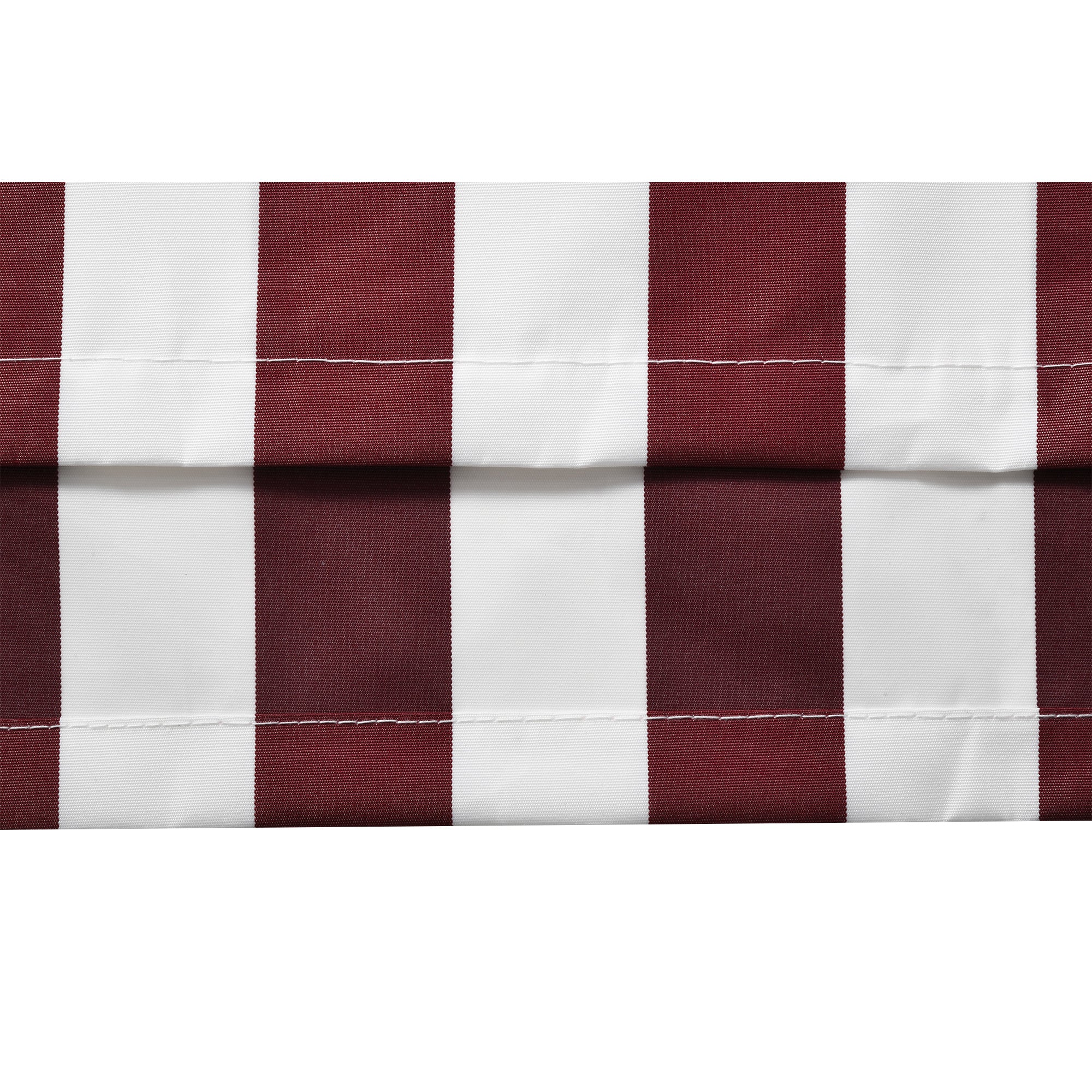 11' x 10' Retractable Awning Fabric Replacement, 280gsm UV Resistant Fabric, Red and White - Image 11