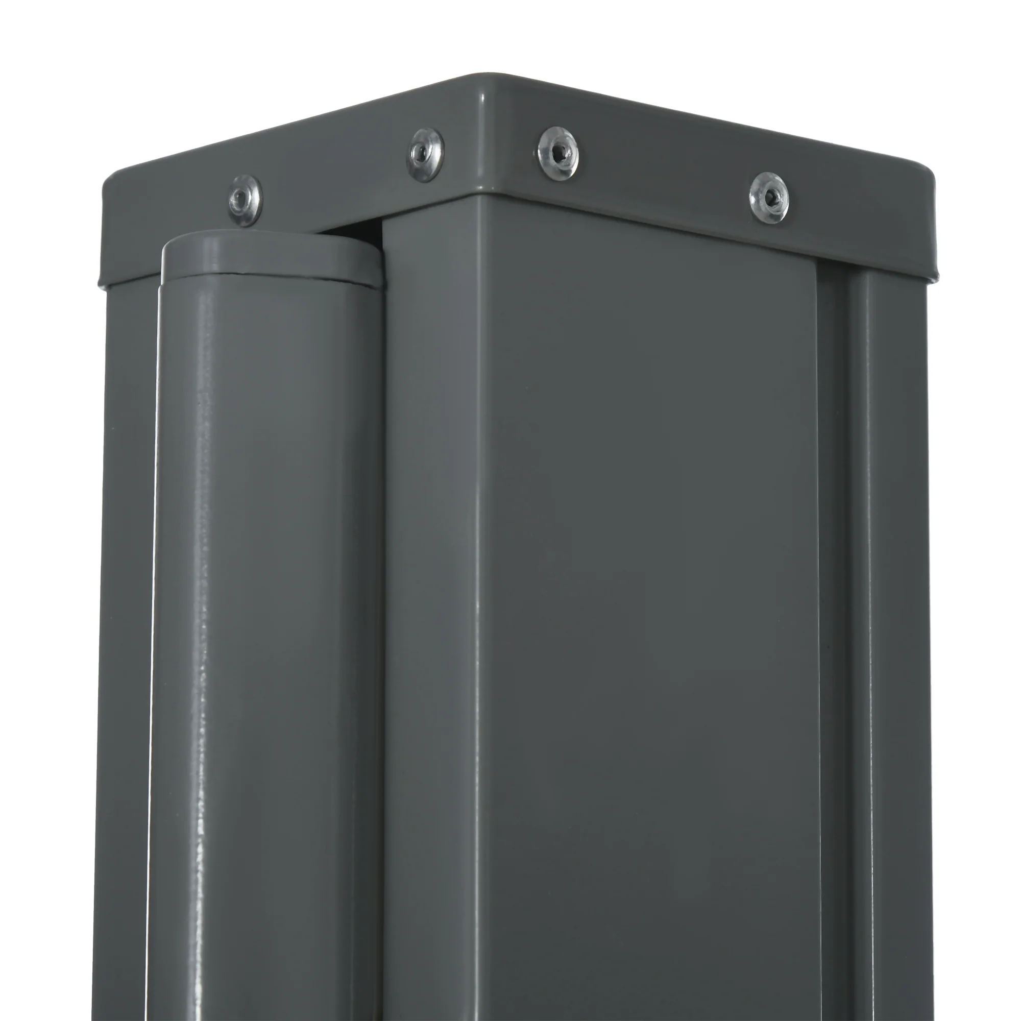 118" x 63" Retractable Side Awning with UV & Wind Protection, Black - Image 11