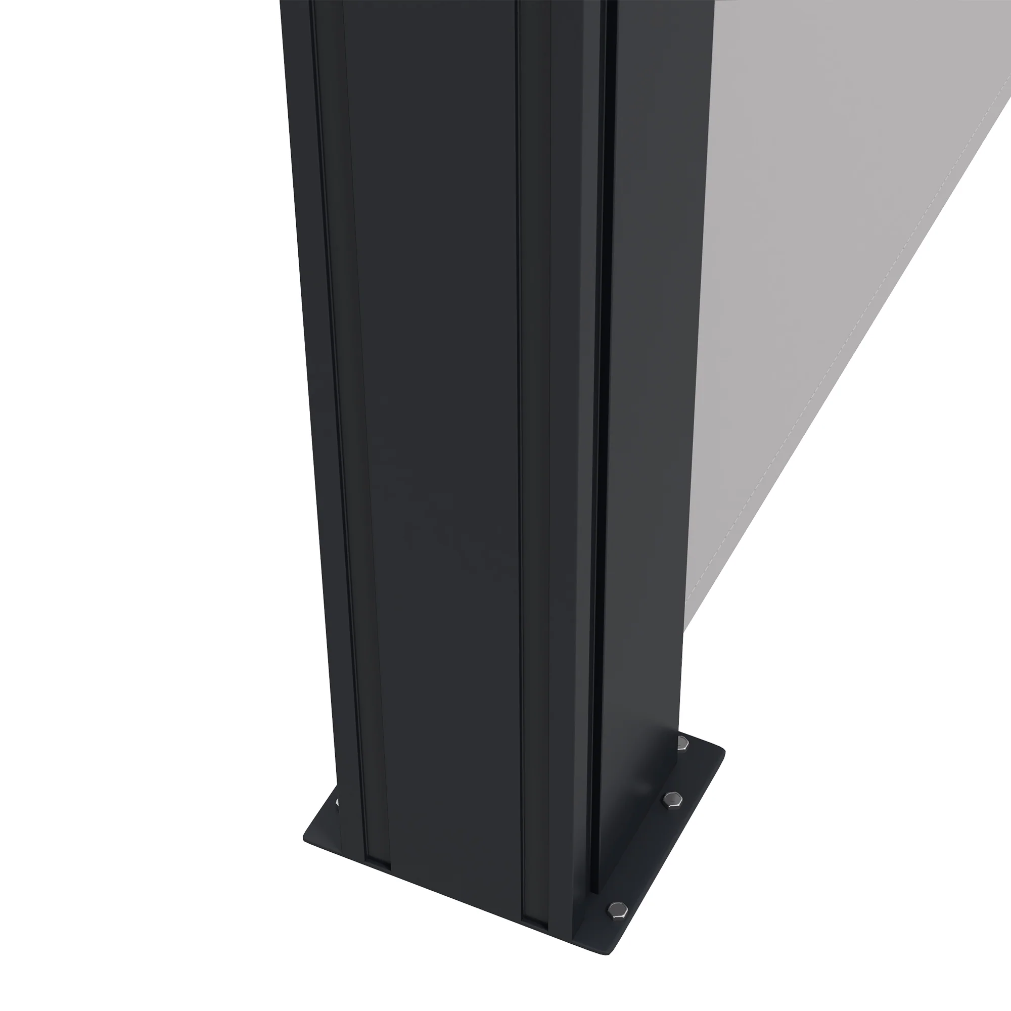 13' x 6' Retractable Side Awning, Full Cassette Privacy Screen, Light Grey - Image 11