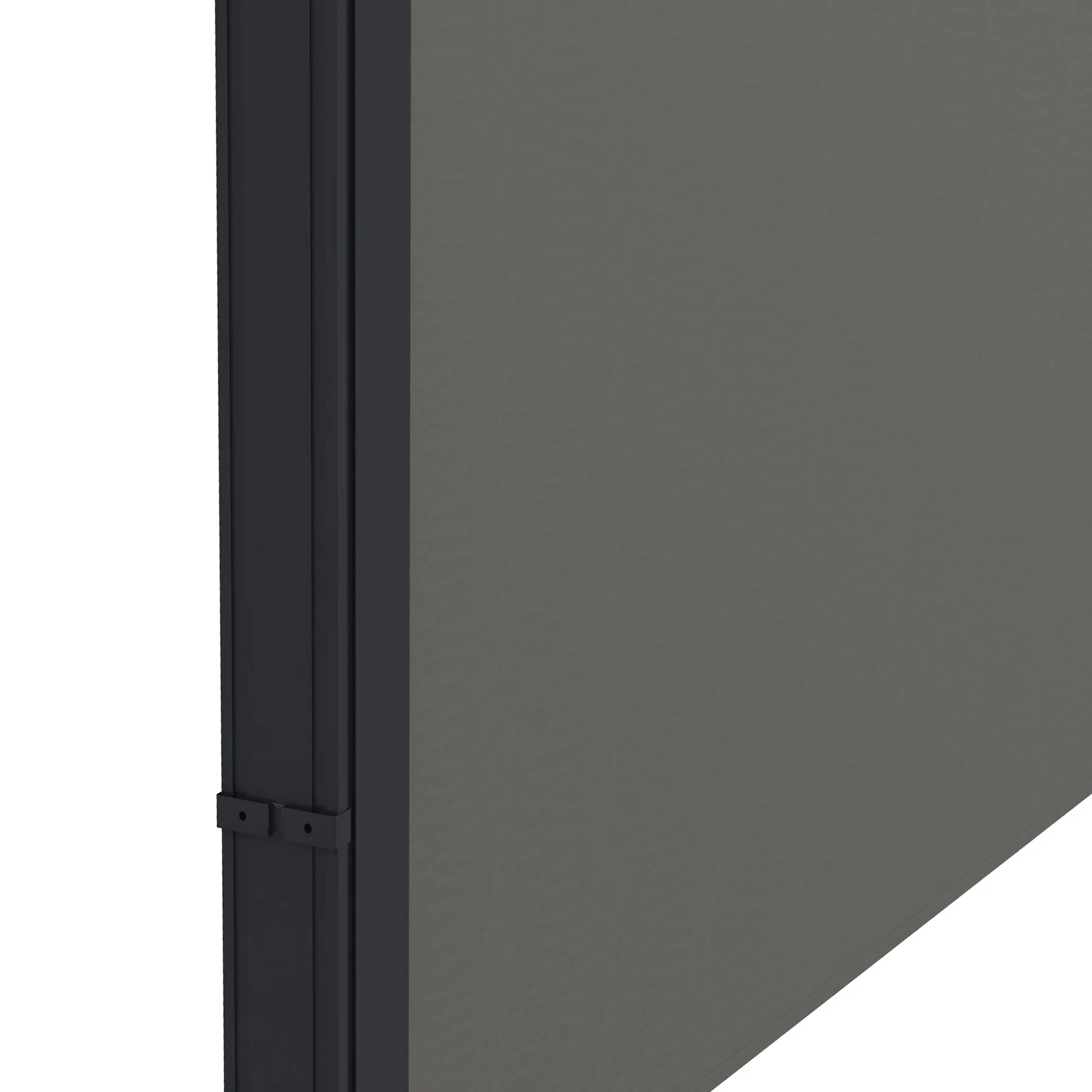 13' x 6' Retractable Side Awning, Full Cassette Privacy Screen, Dark Grey - Image 10