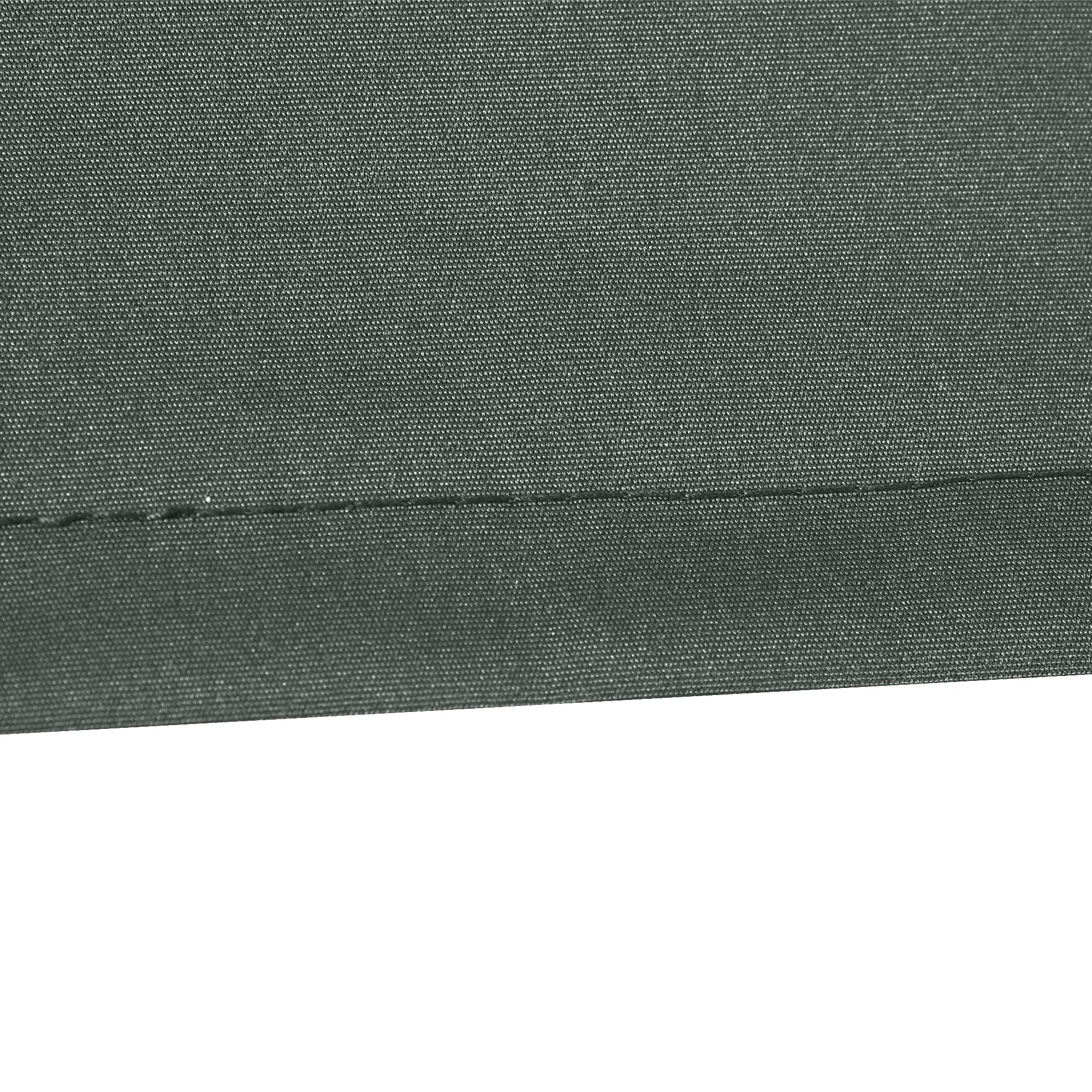 13' x 8' Retractable Awning Fabric Replacement, 280gsm UV Resistant Fabric, Grey - Image 9