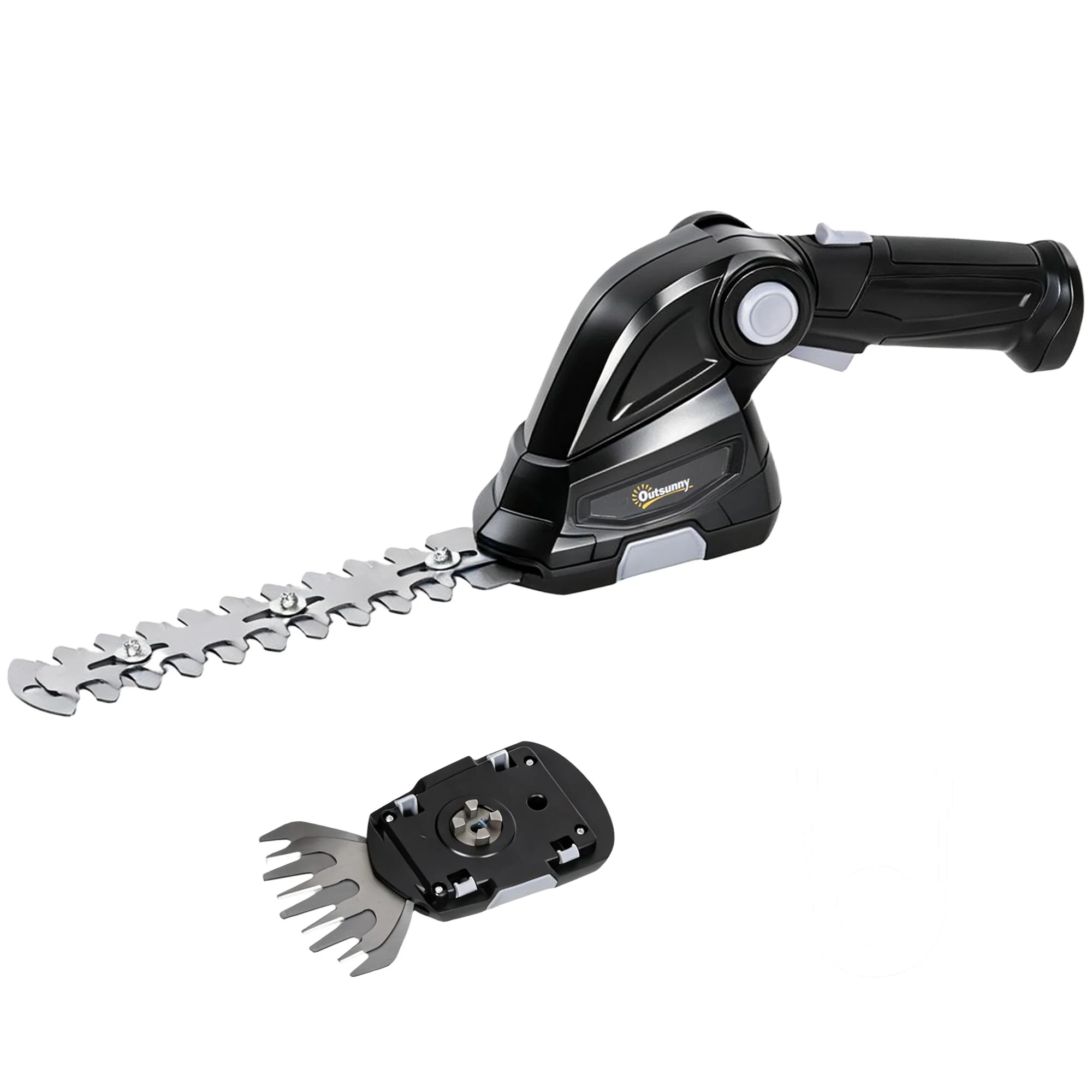 2-in-1 Cordless Hedge Trimmer & Grass Shear with 2 Batteries - Image 12