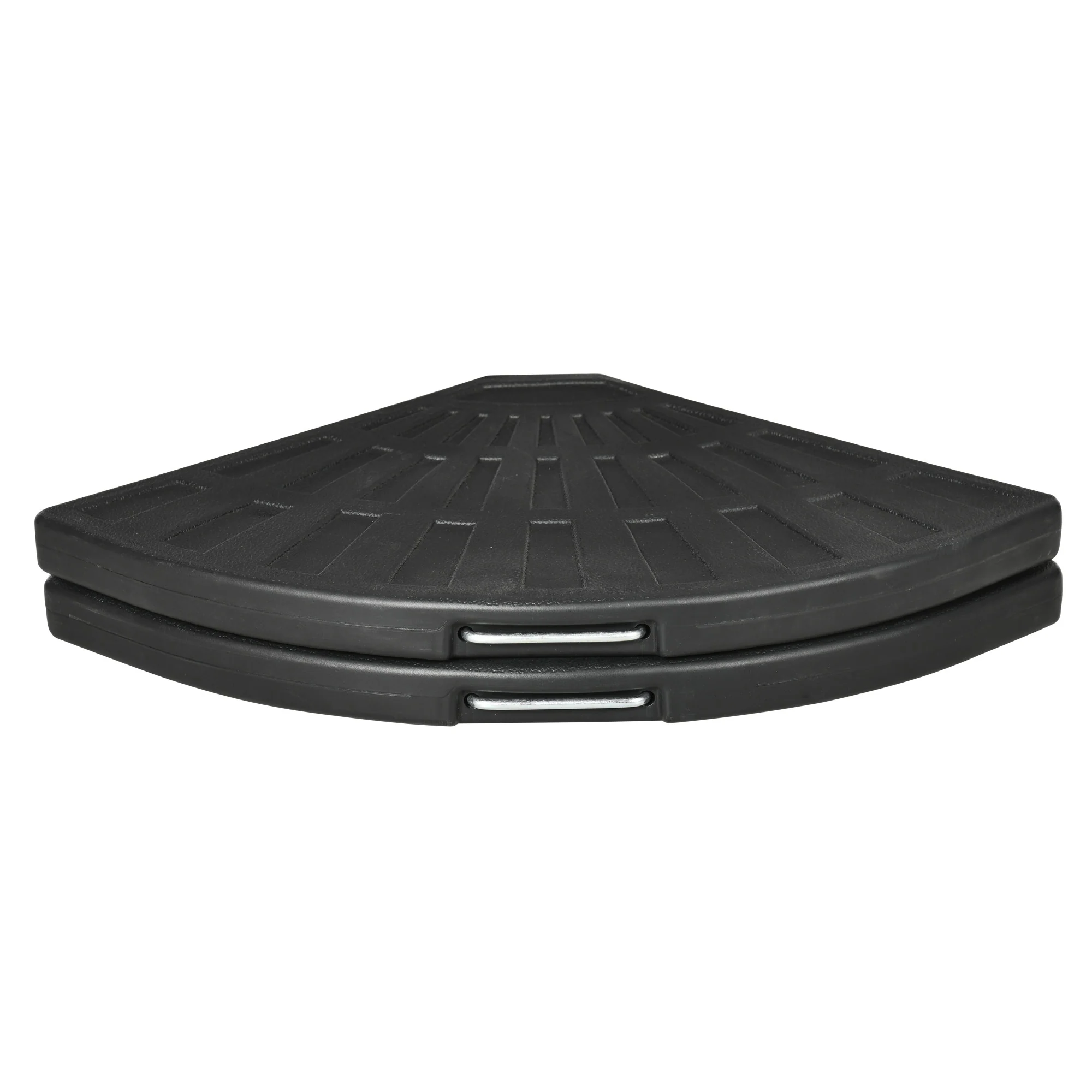 2-Piece Cantilever Umbrella Weights with Handles,for Cross Base, Black - Image 9