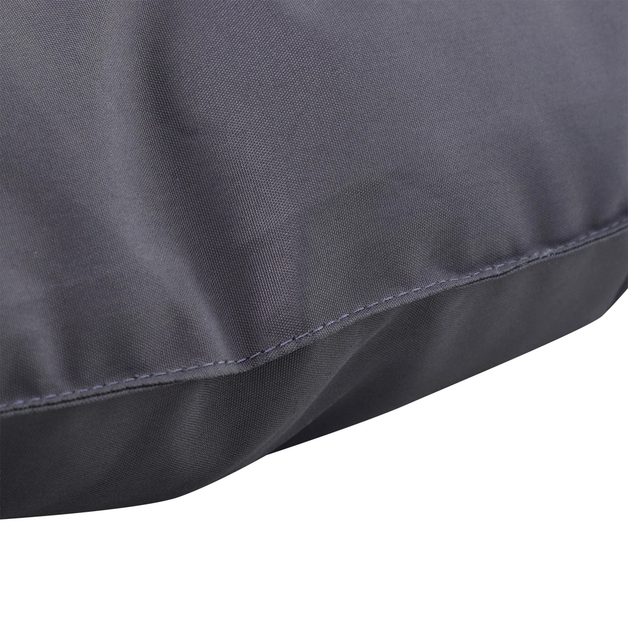 2 Seater Garden Bench Cushions, Non-Slip Soft Pad with Backrest, 52" x 43" x 4", Dark Grey - Image 11