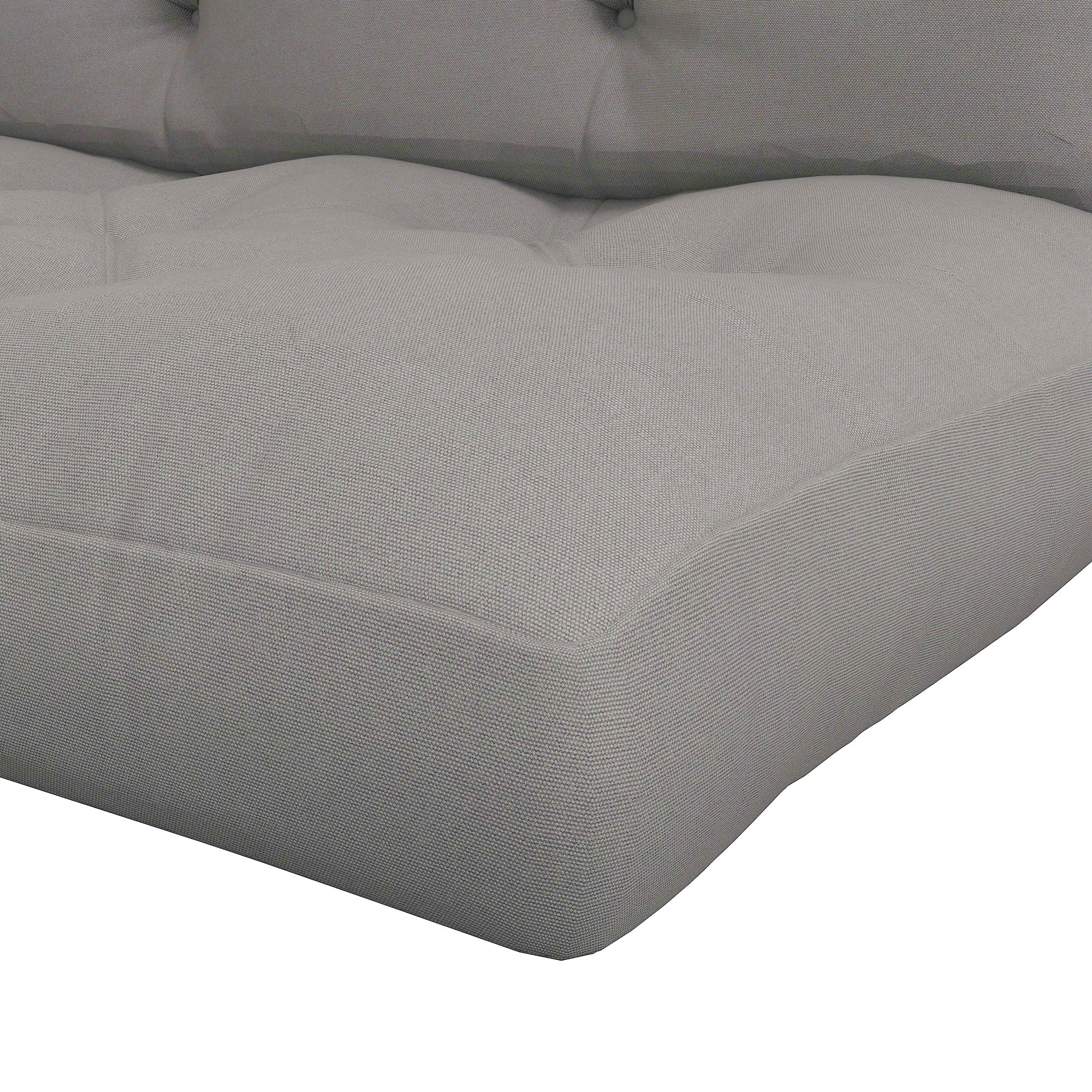2 Seater Pallet Seat Cushions Back Pillows Replacement for Indoor Outdoor, Light Grey - Image 11