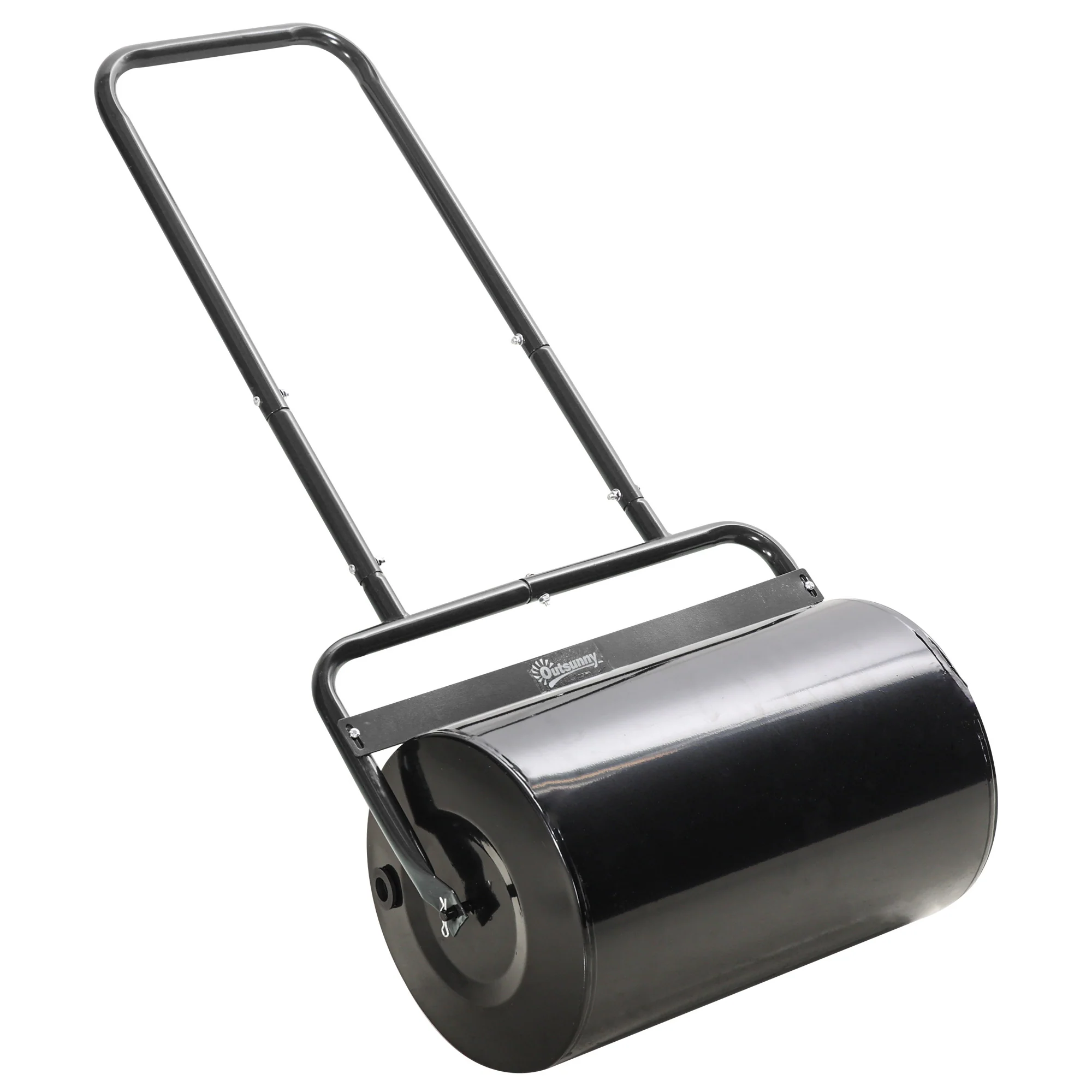 20" Heavy Duty Lawn Roller, Filled with 11 Gal Water/136 Lbs Sand, Black - Image 12