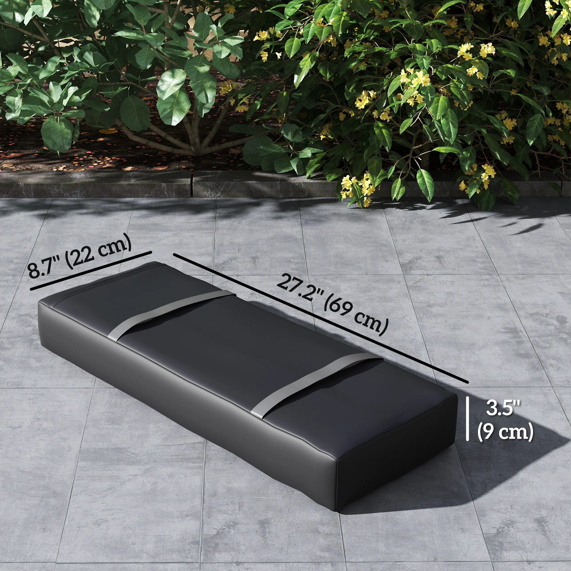 2-Pack Umbrella Weight Bags,Holds 33lbs Sand Each, Black - Image 5