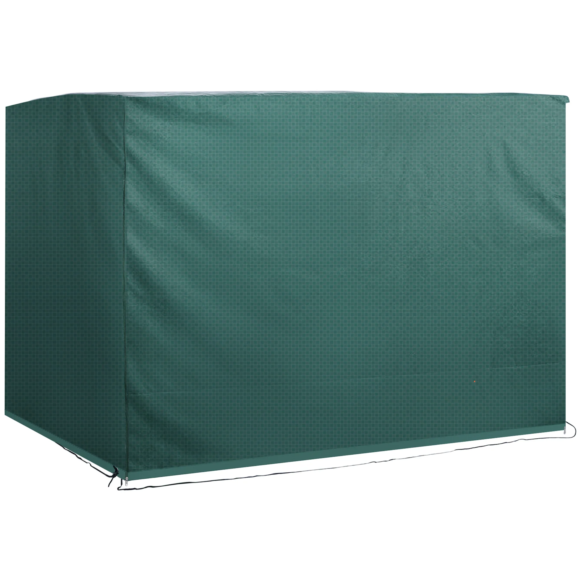 3-Seater Patio Swing Cover, Waterproof Garden Furniture Protection Cover, Dark Green