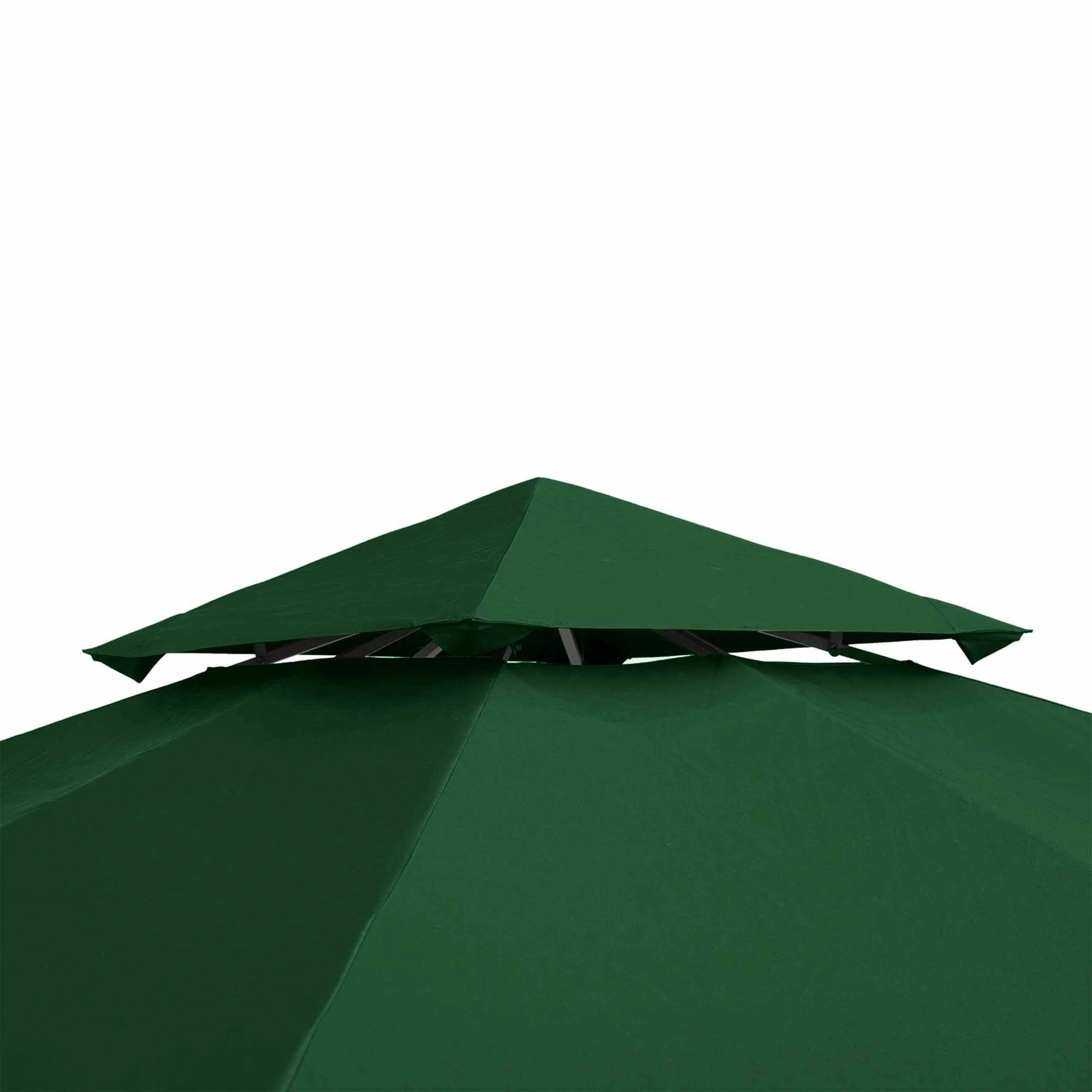3 x 3m Gazebo Canopy Roof Top Replacement Cover Spare Part, Dark Green - Image 11