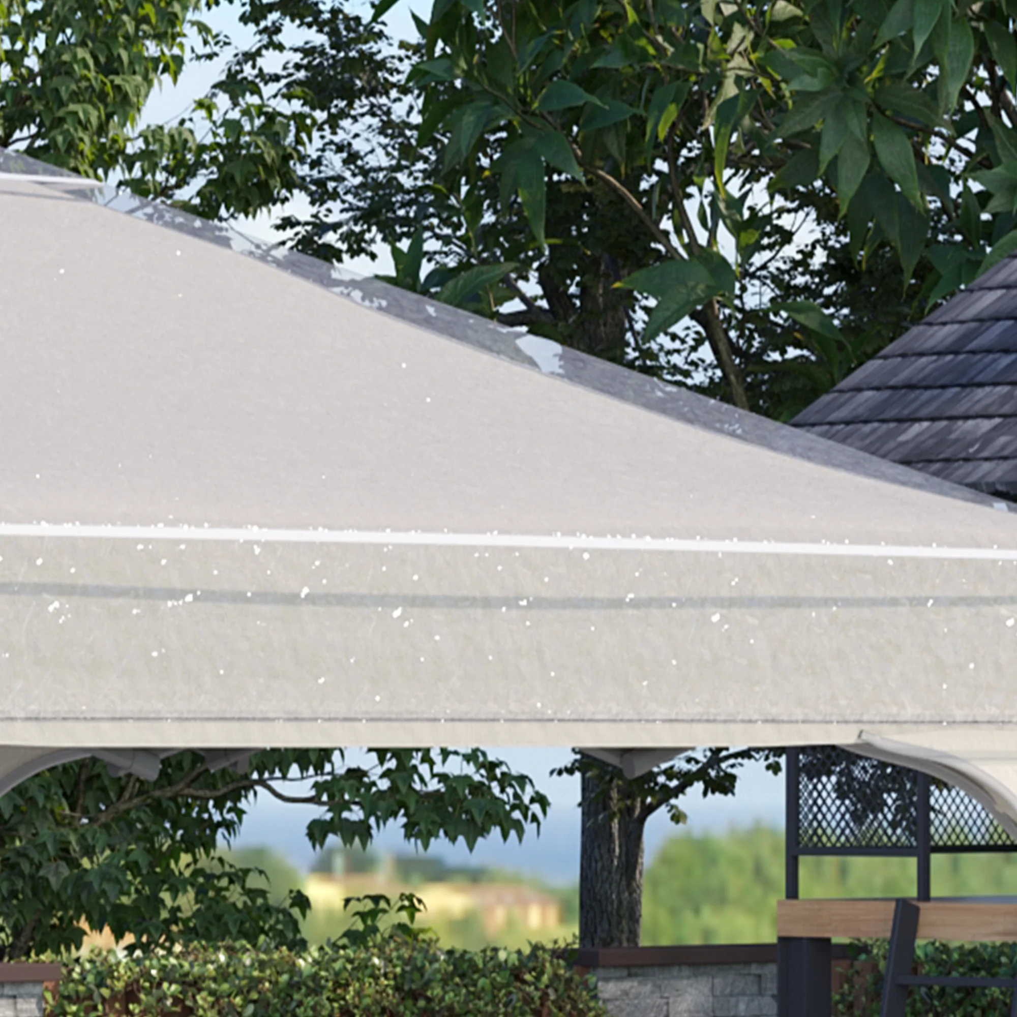 3 x 3 m Gazebo Protective Cover, Waterproof Cover for Gazebo, Canopy, and Tent - Image 8