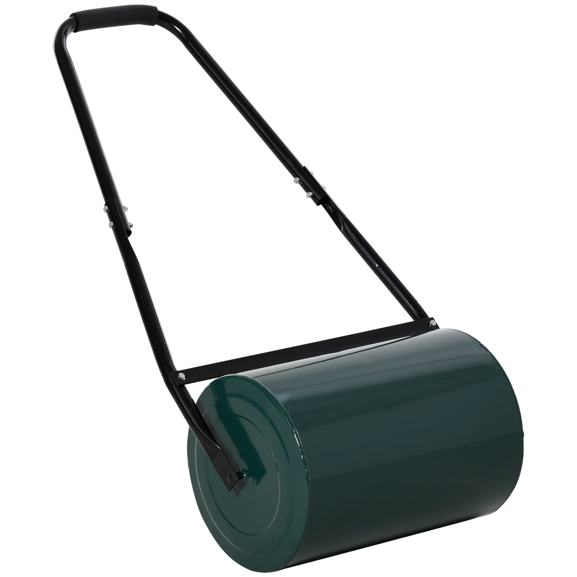30L Heavy Duty Water/Sand Filled ¦µ32cm Garden Steel Lawn Roller, Dark Green - Image 12
