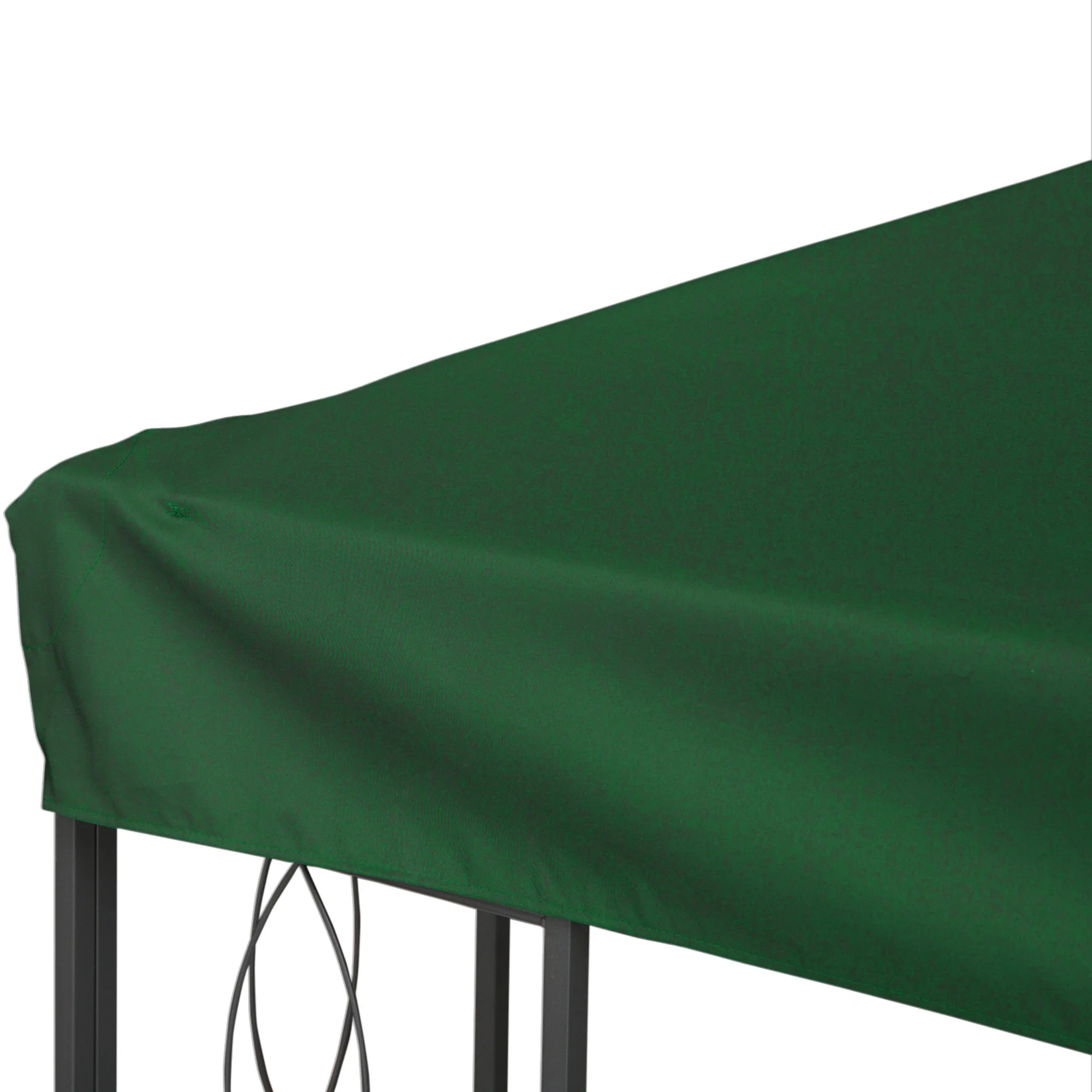 3 x 4m Gazebo Canopy Replacement Cover, 2 Tier Top Roof UV Cover, Green - Image 11