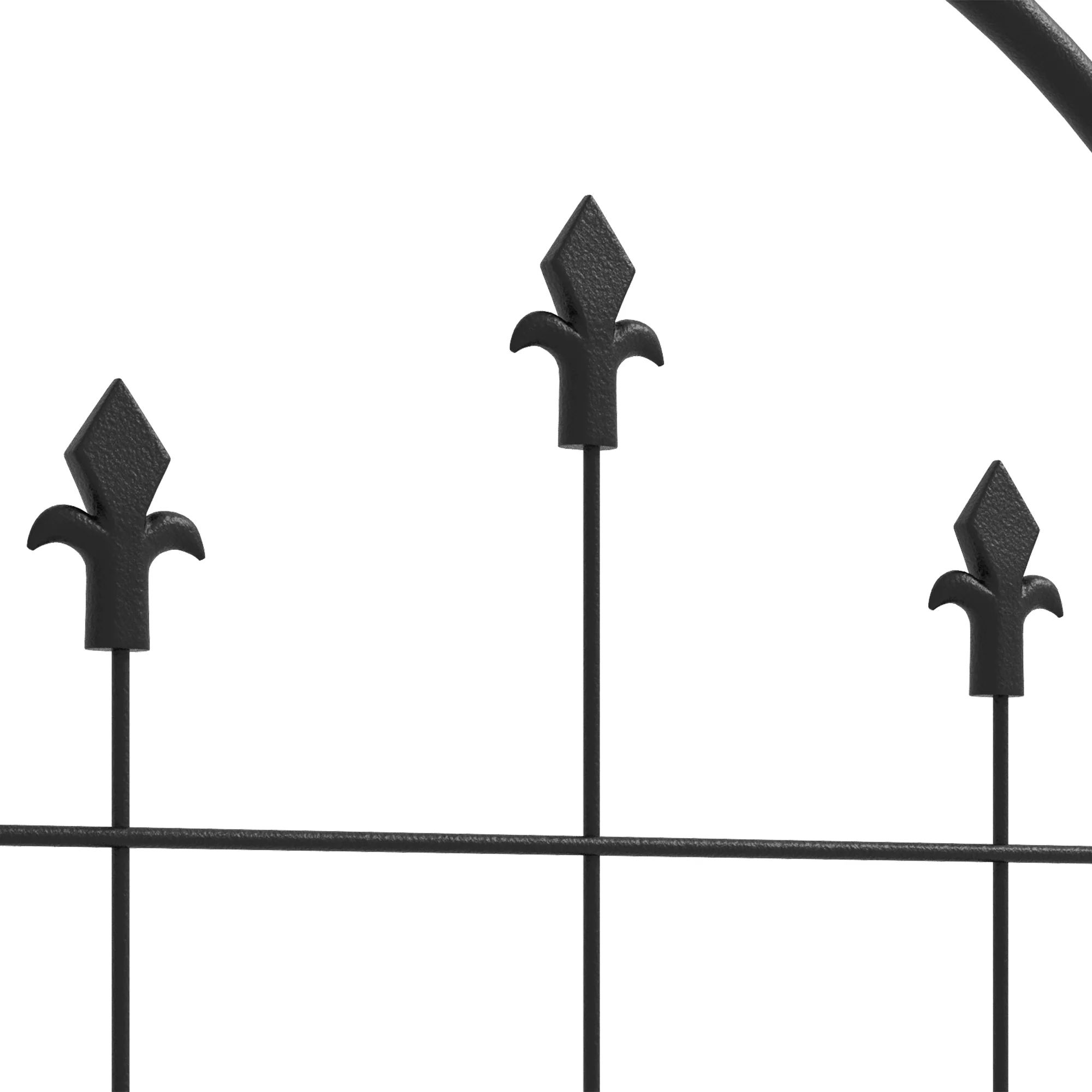 4-Pack 20" x 71" Metal Garden Trellis with Arrow Design - Image 10