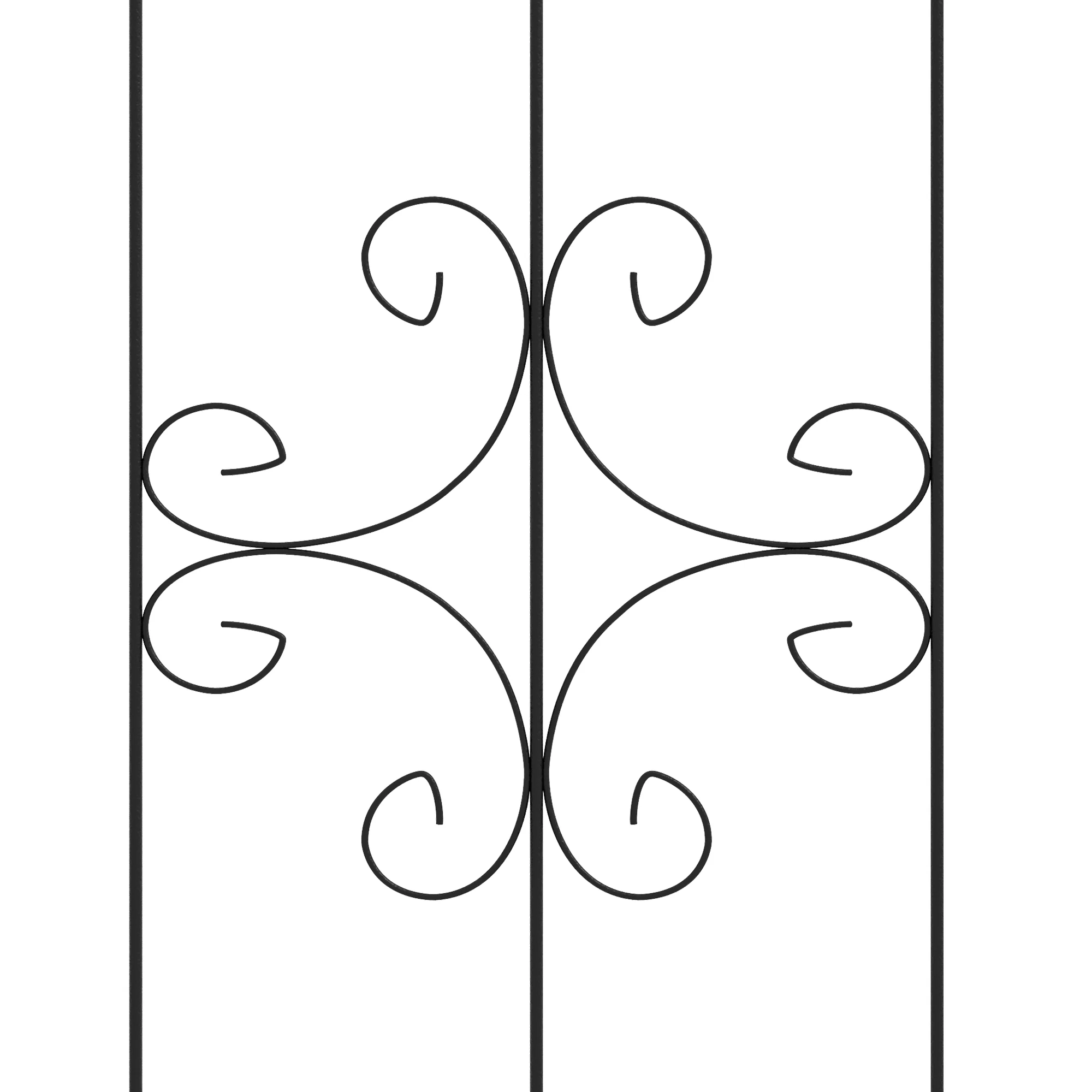 6-Pack 20" x 71" Metal Garden Trellis with Arrow Design - Image 11