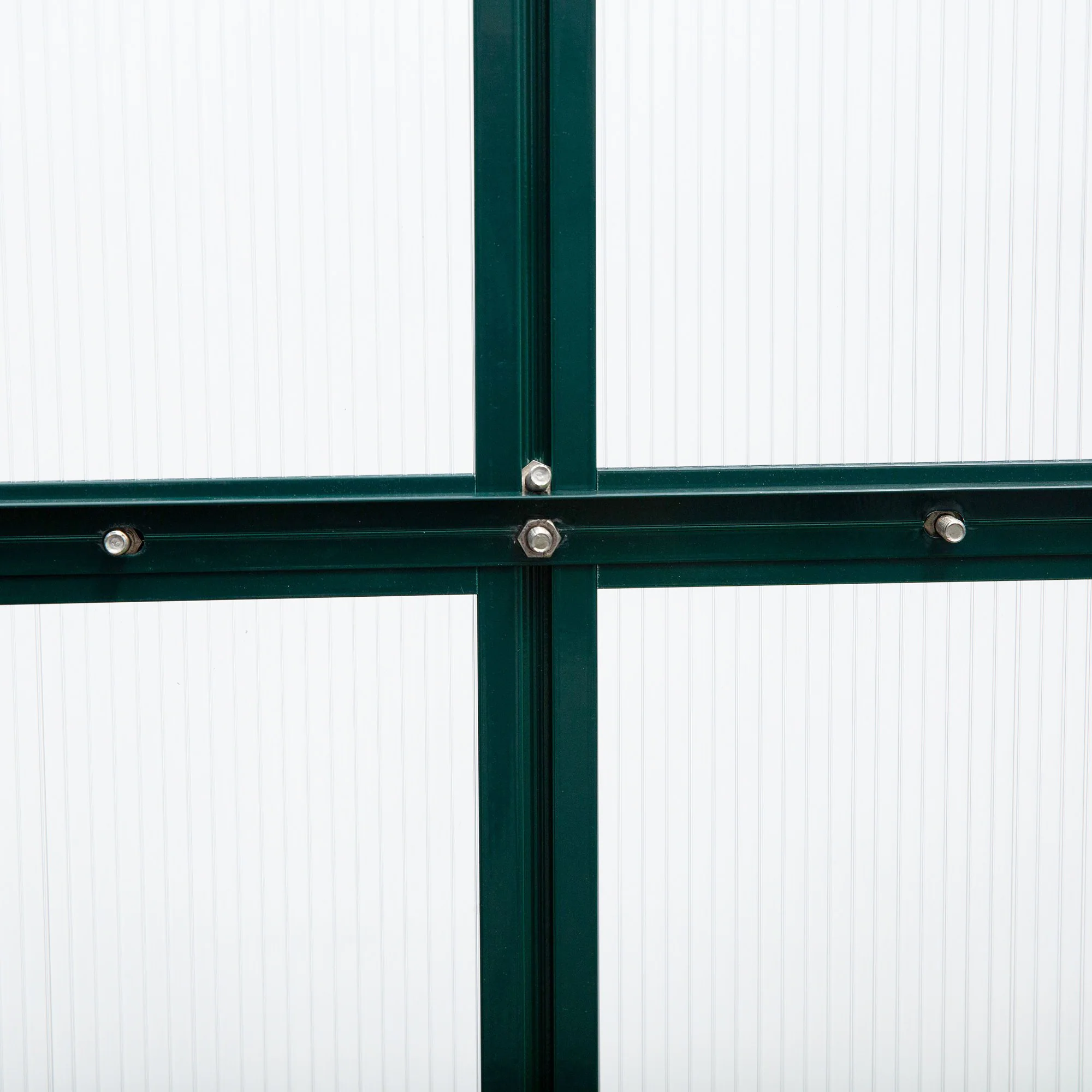 BloomGreen 6' x 10' x 6.6' Polycarbonate Greenhouse with Aluminum Frame, Green - Image 10