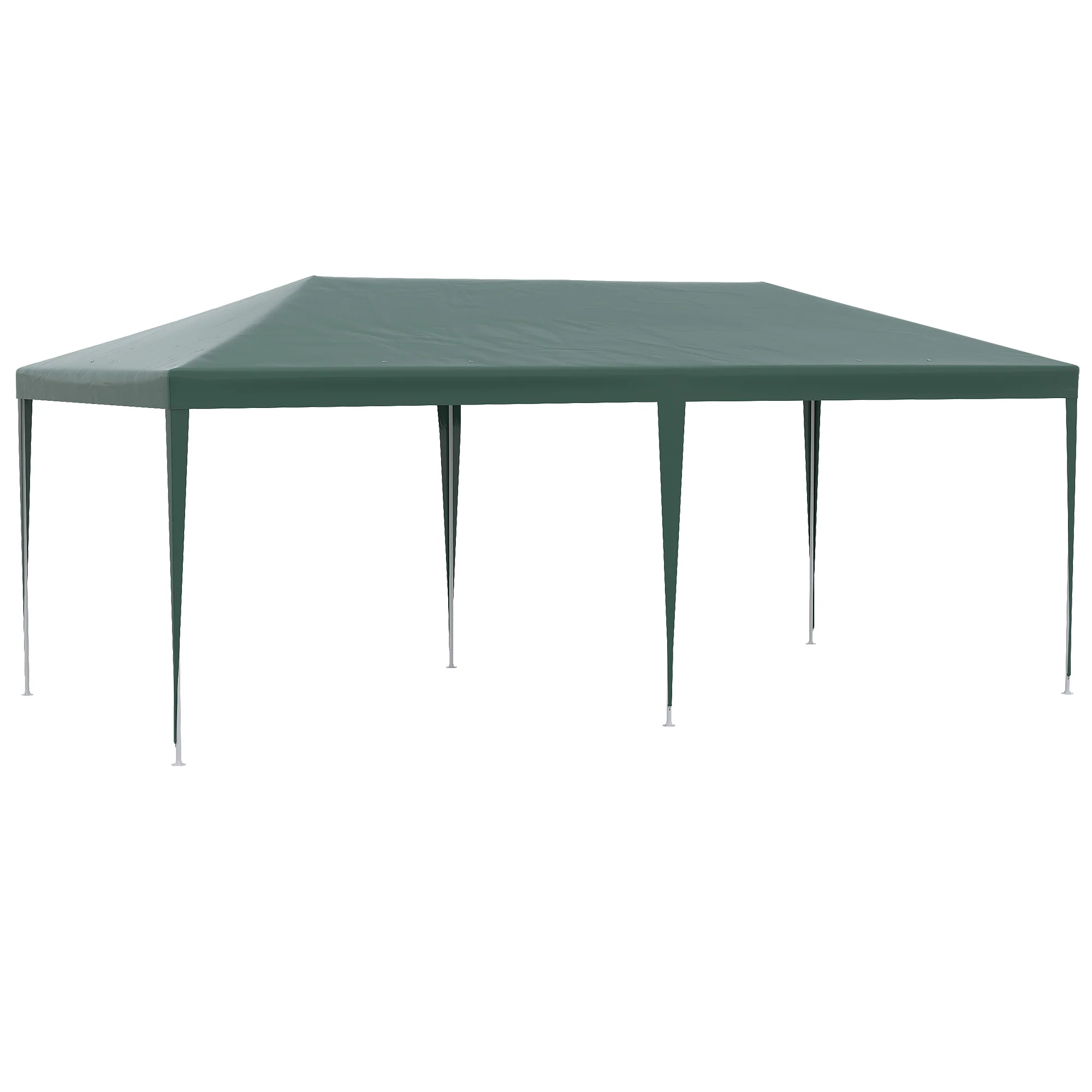 6 x 3 m Patio Gazebo Canopy Tent with Removable Walls, for Outdoor Party Wedding, Green - Image 10