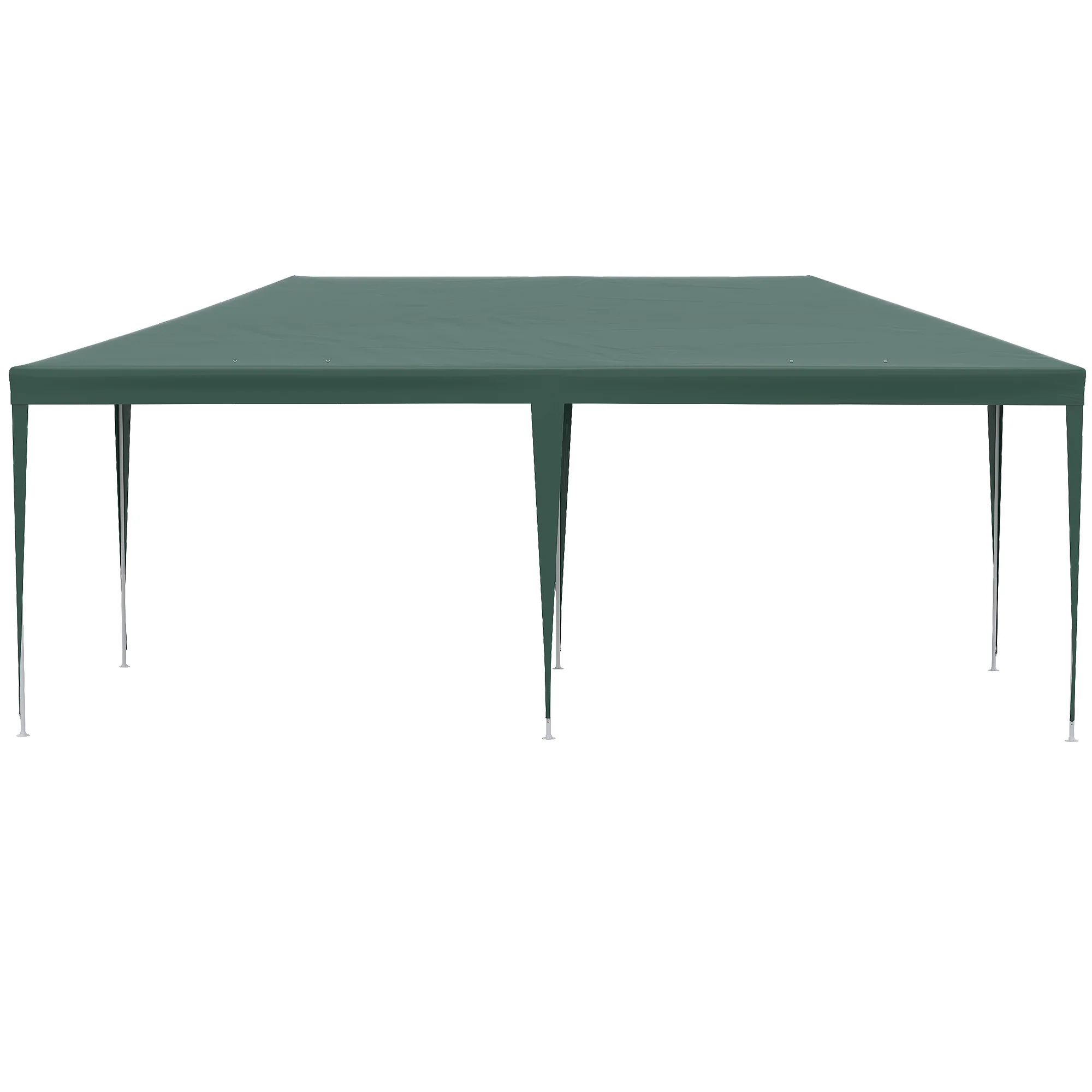 6 x 3 m Patio Gazebo Canopy Tent with Removable Walls, for Outdoor Party Wedding, Green - Image 11