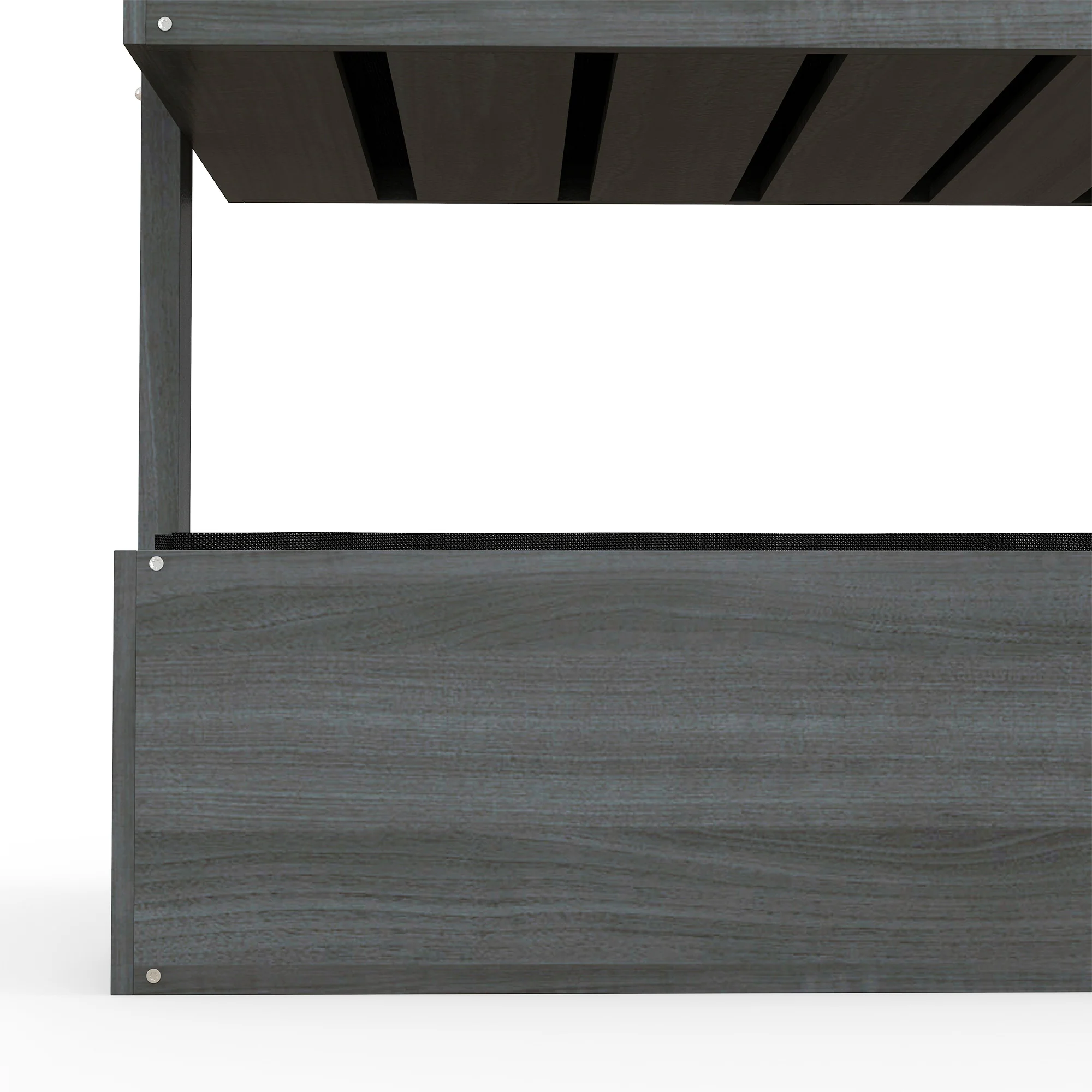 80cm x 45cm x 142cm 4-Tier Raised Garden Bed, Fir Wood Vertical Planter Box, Freestanding Elevated Plant Stand for Indoor Outdoor Use, Grey - Image 10