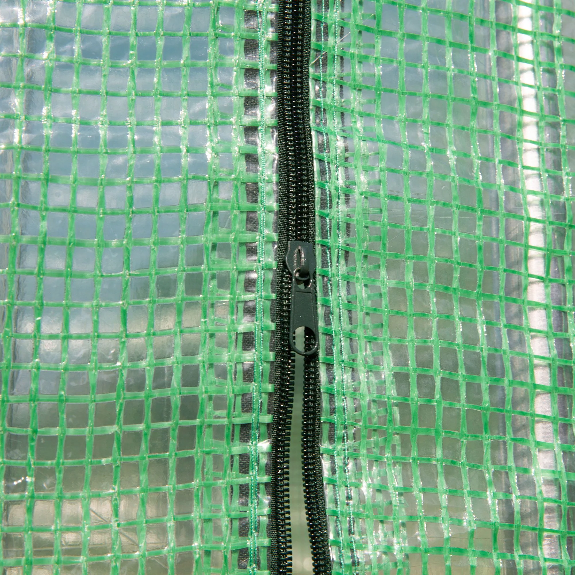 9.8' x 3.3' x 6.6' Steel Frame Greenhouse with PE Cover & Windows, Green - Image 10