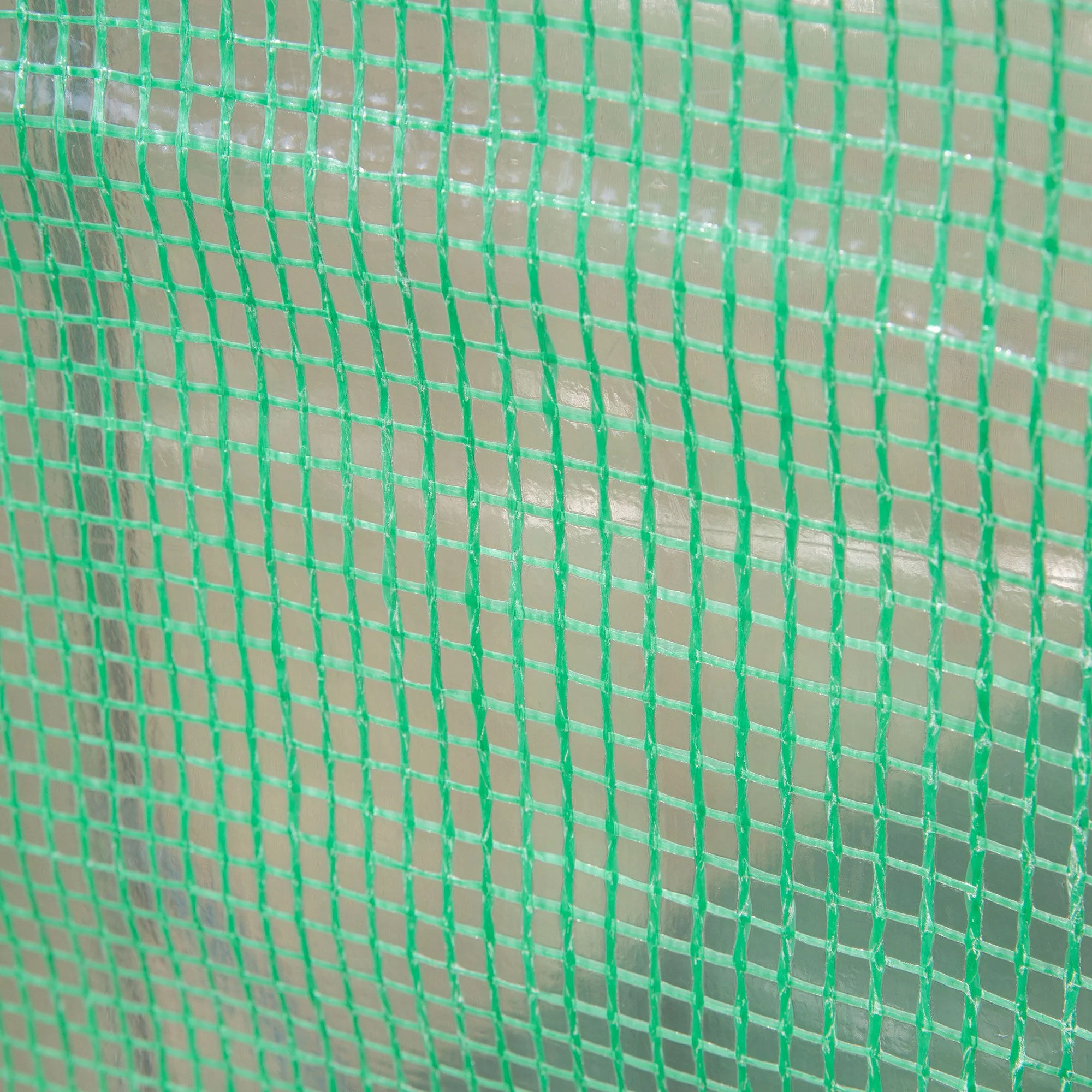 9.8' x 3.3' x 6.6' Steel Frame Greenhouse with PE Cover & Windows, Green - Image 11