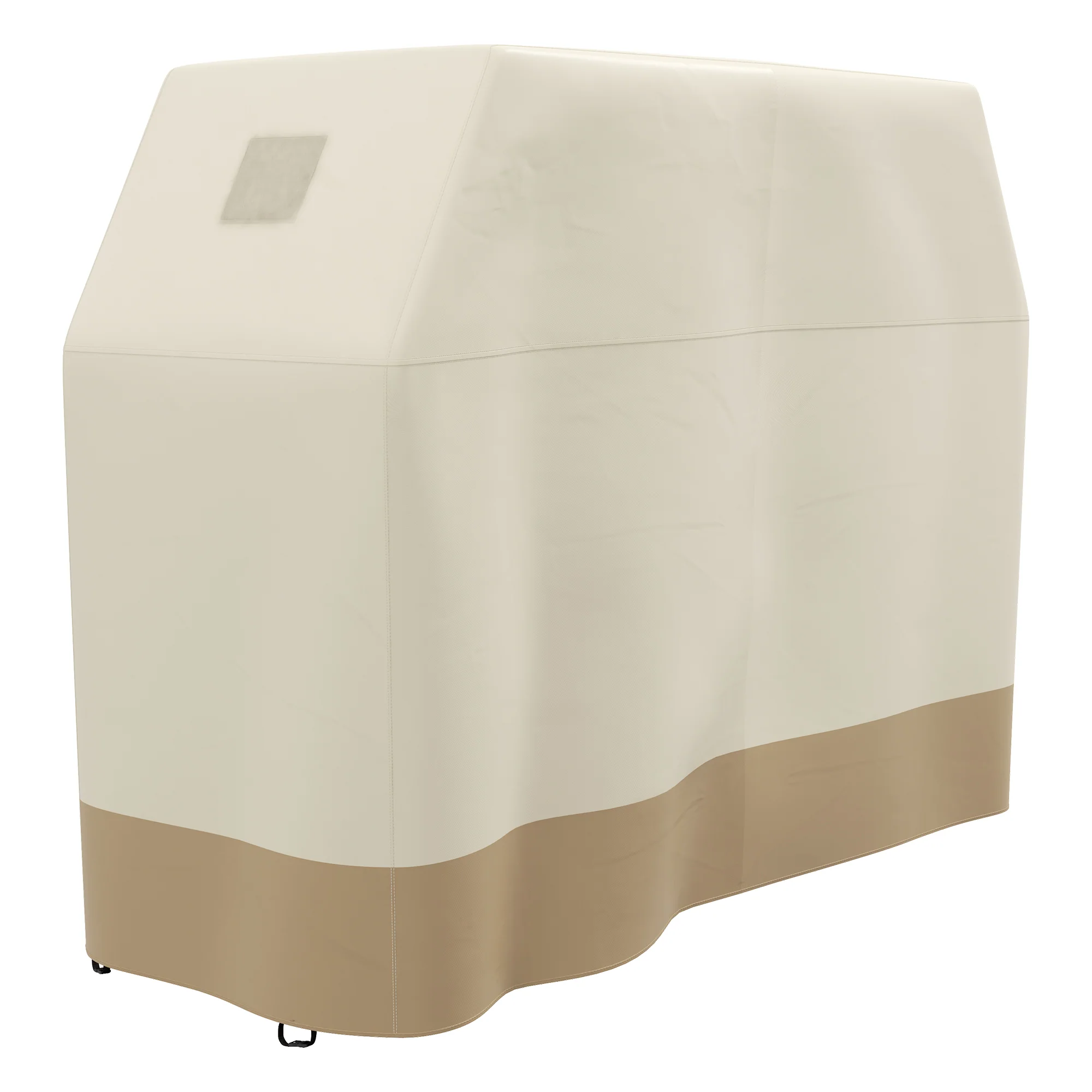 300D Oxford Fabric Barbecue Covers for Rectangular Gas Grill, 152 x 66 x 115cm, Beige