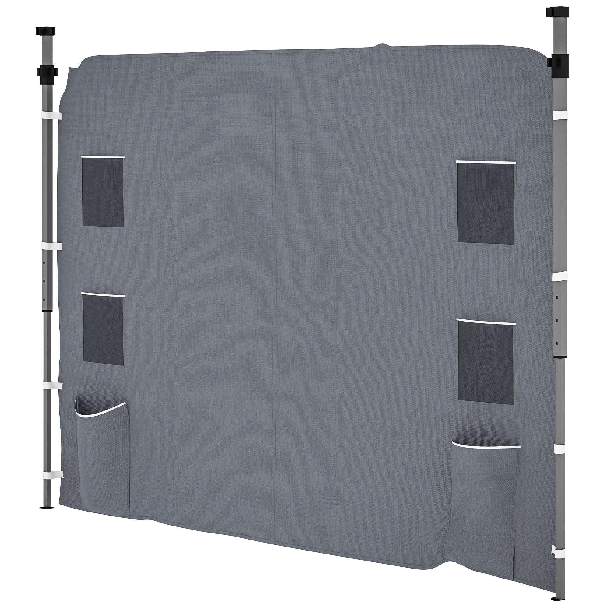 Canopy Sidewall Panel for 3 x 3m Straight Leg Pop Up Gazebos, 1 Pack Sidewall Only, Grey