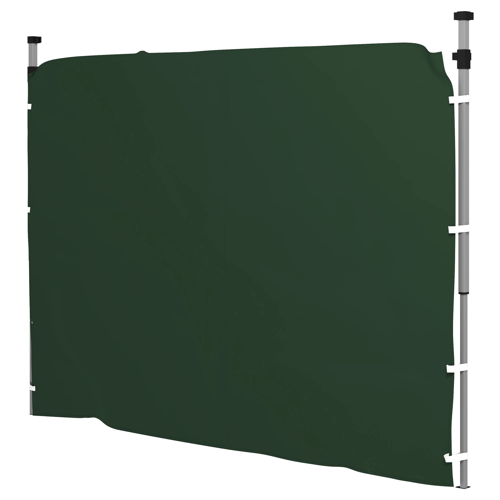 Canopy Sidewall Panel for 3 x 3m Straight Leg Pop Up Gazebos, 1 Pack Sidewall Only, Green - Image 2