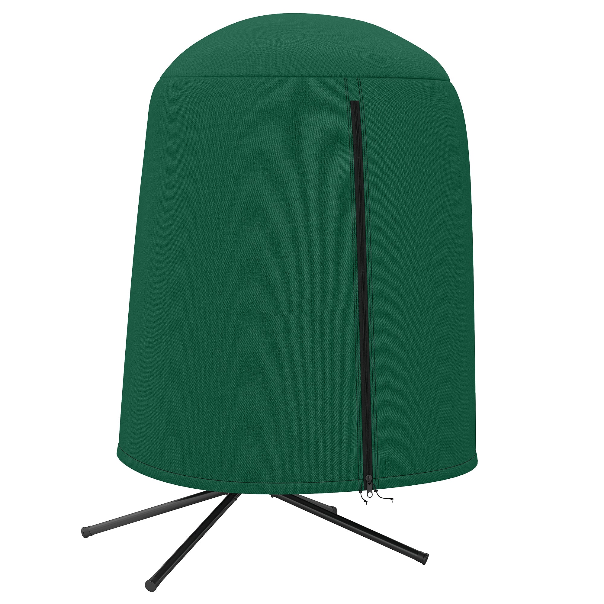 Hanging Egg Chair Cover with Zipper, 420D Oxford for 128 x 190H cm Stand, Green - Image 12