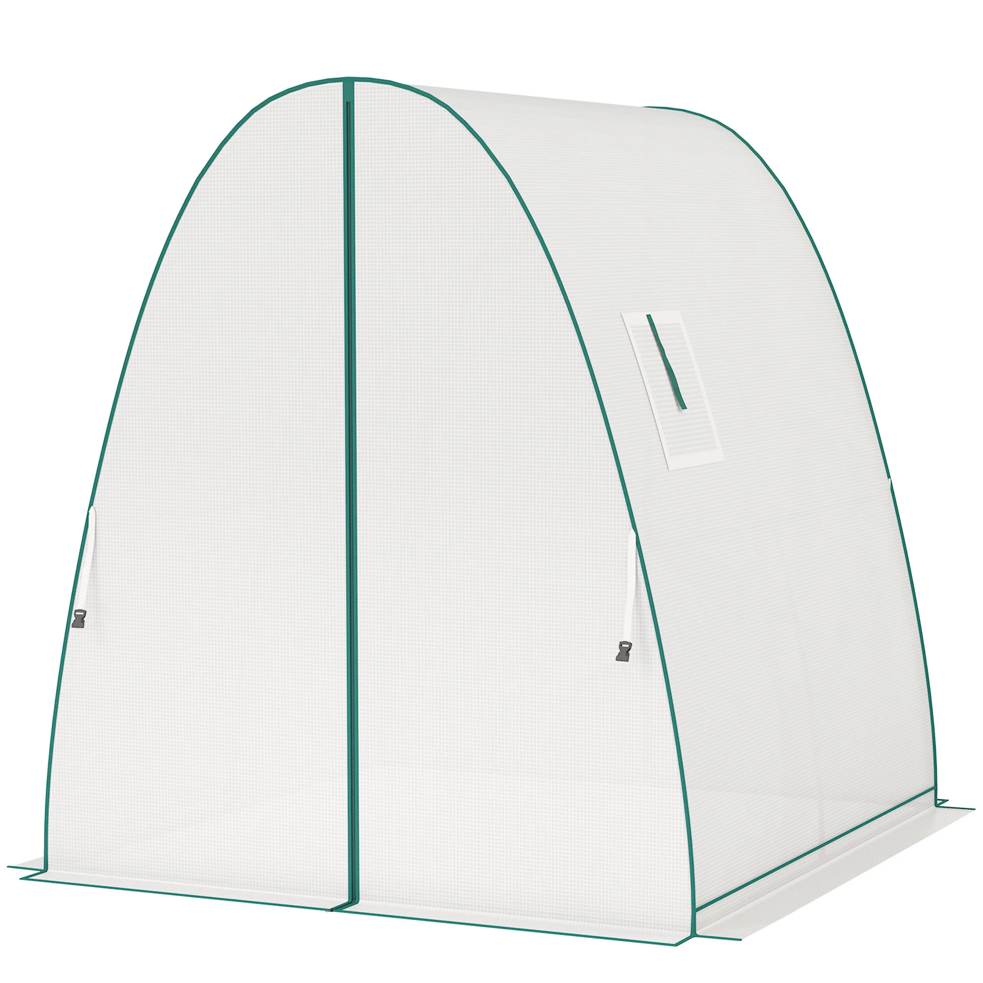 Portable Walk-In Greenhouse Tunnel with Sandbag Supports - Image 2