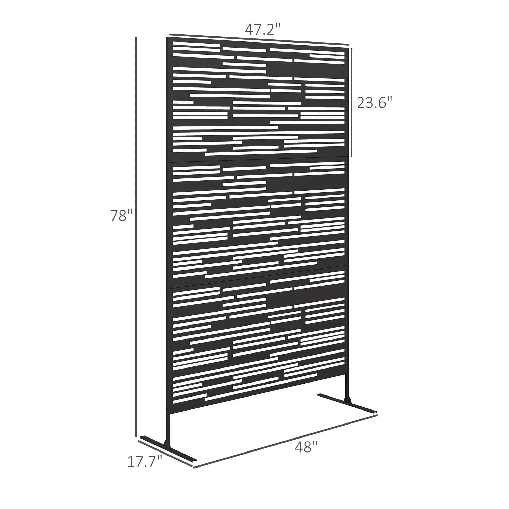 Stylish Garden Privacy Screen with Plant Trellis & Stand - Image 5