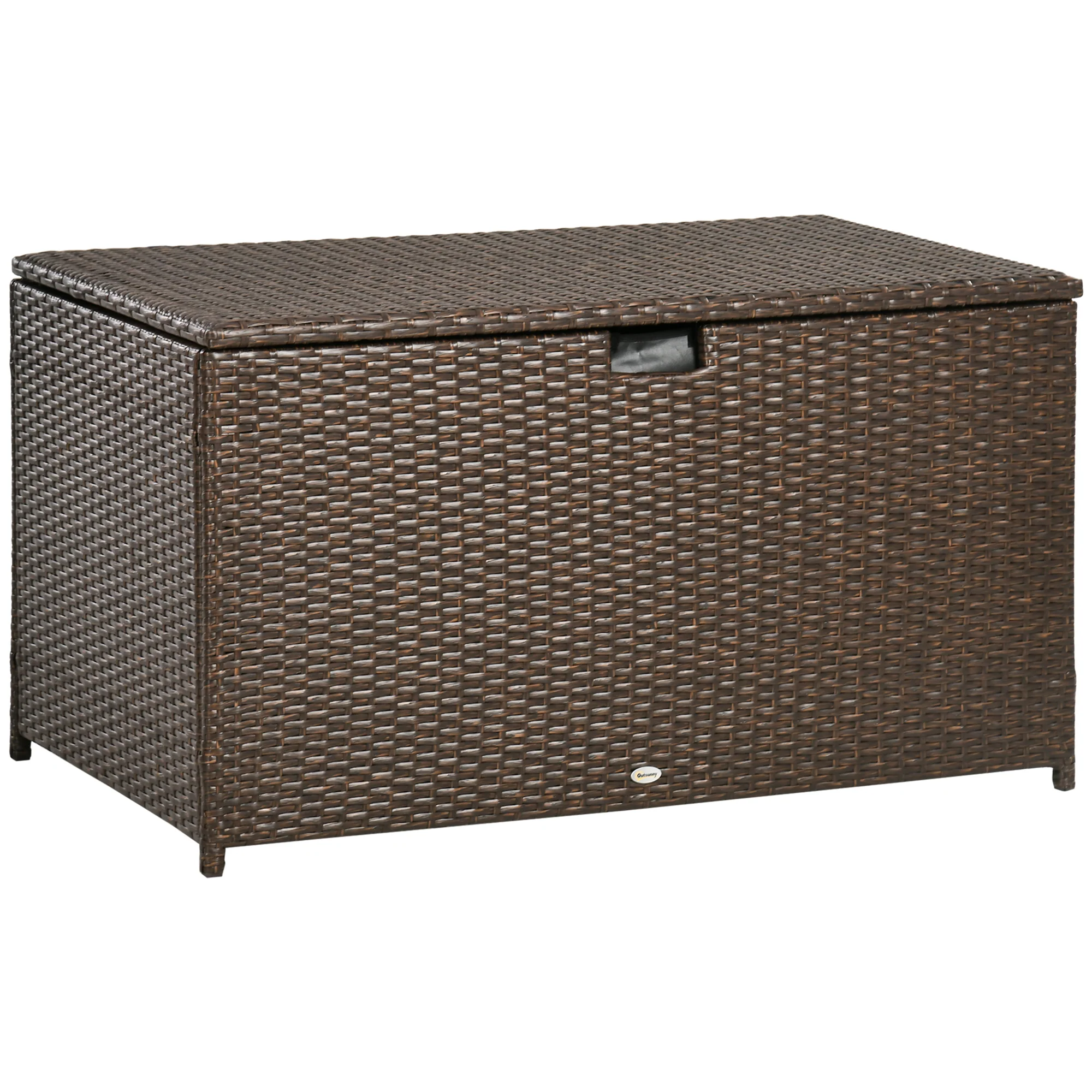 113 Gallon Waterproof Storage Container for Indoor, Patio, Pool, Garden, Brown - Image 12