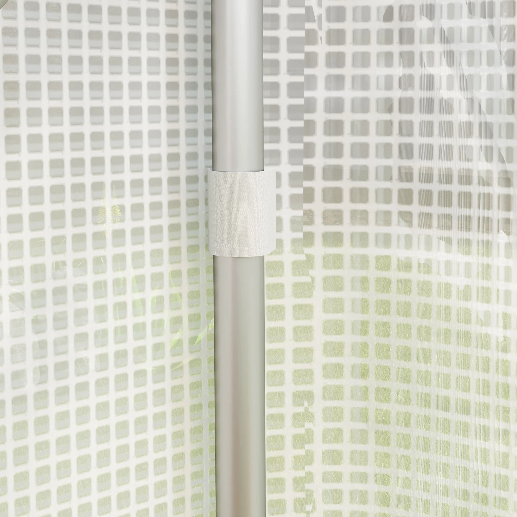 13' x 10' x 6.5' Large Walk-In Tunnel Green House with Upgraded Galvanized Steel Frame, White - Image 11