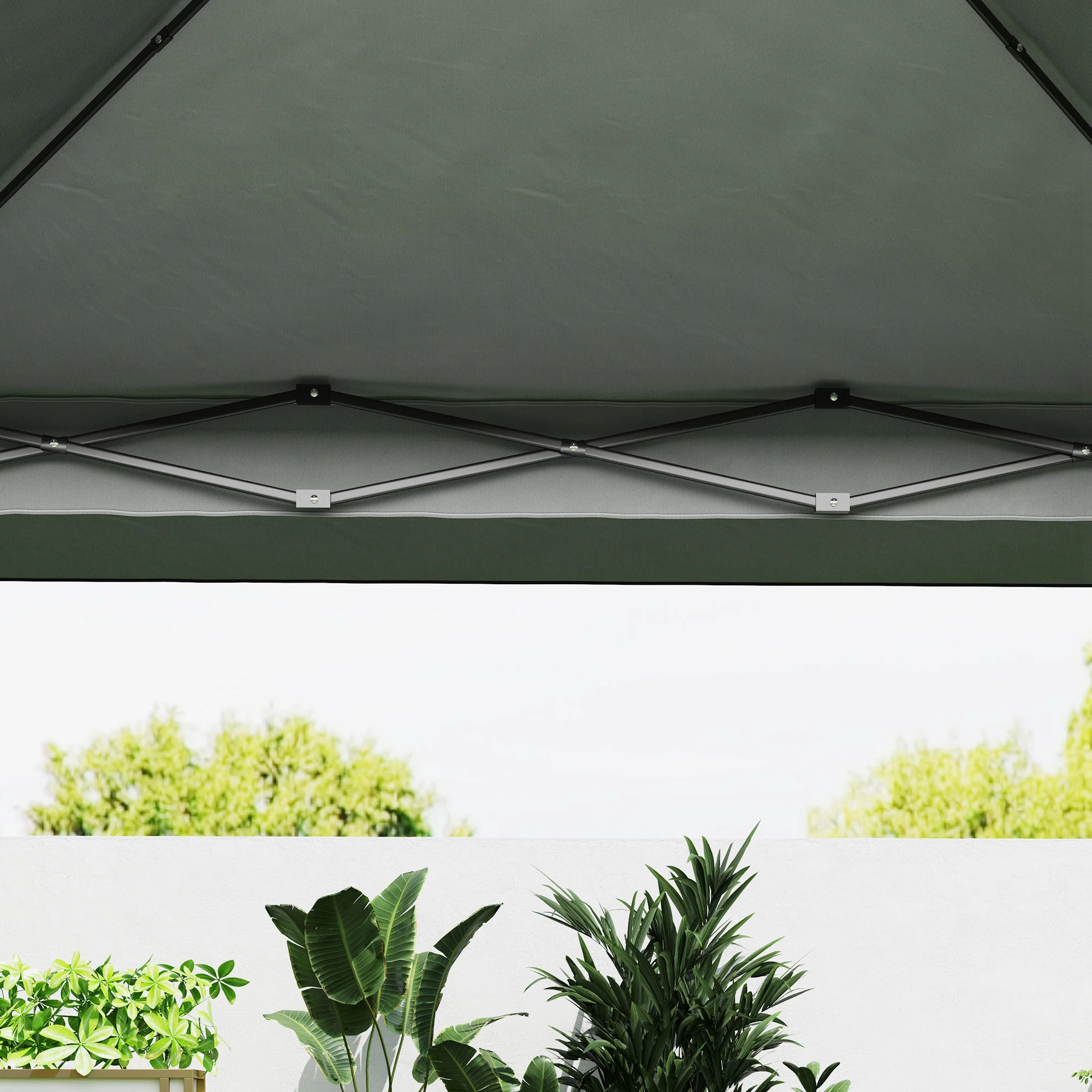 13' x 13' Pop Up Canopy Tent, UPF50+ Sun Protection, Height Adjustable with Sand Bags, Navy - Image 11