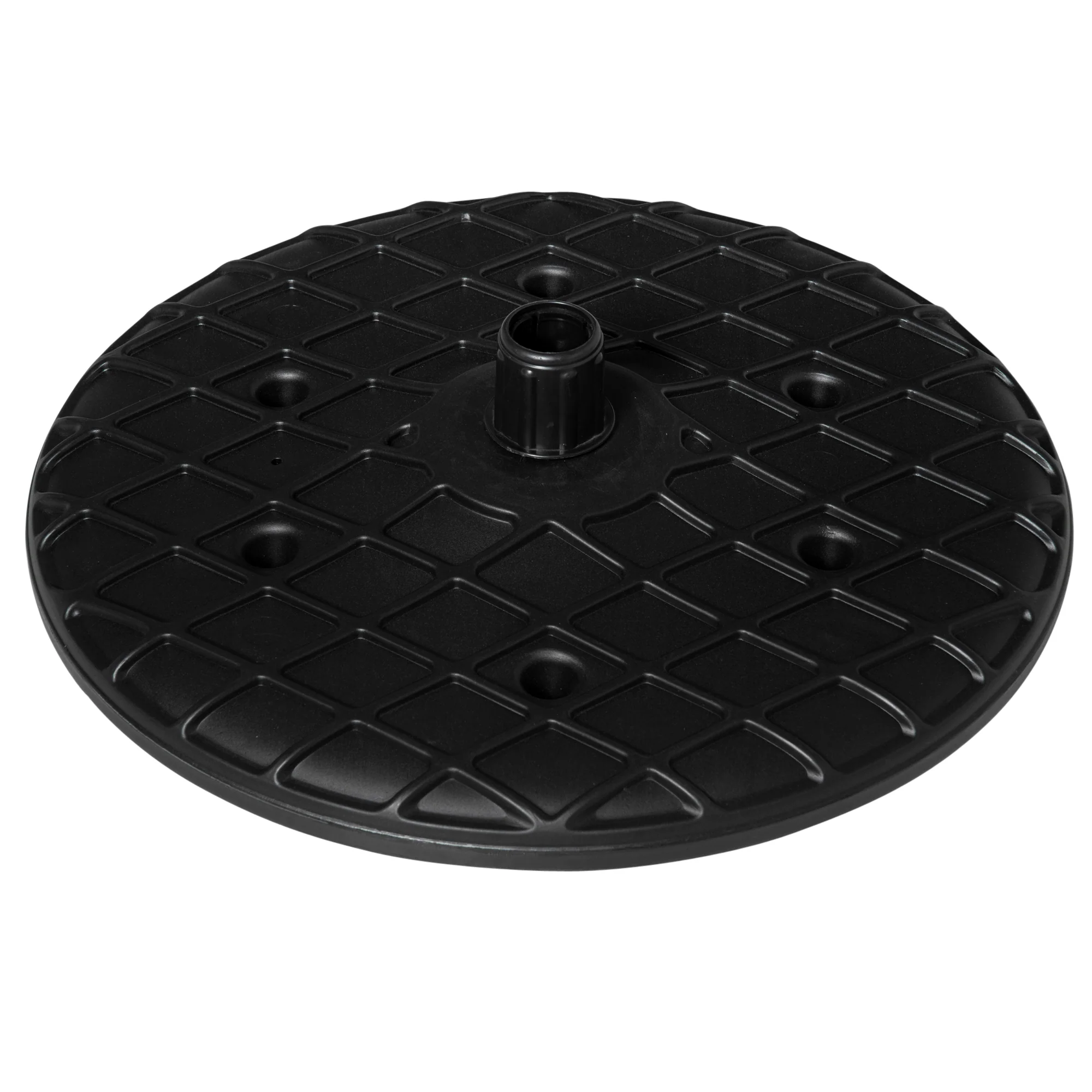 20" Umbrella Table Tray, Easy to Install Table-Top, Round Portable for Swimming Pool, Beach, Patio, Deck, Garden, Black - Image 11