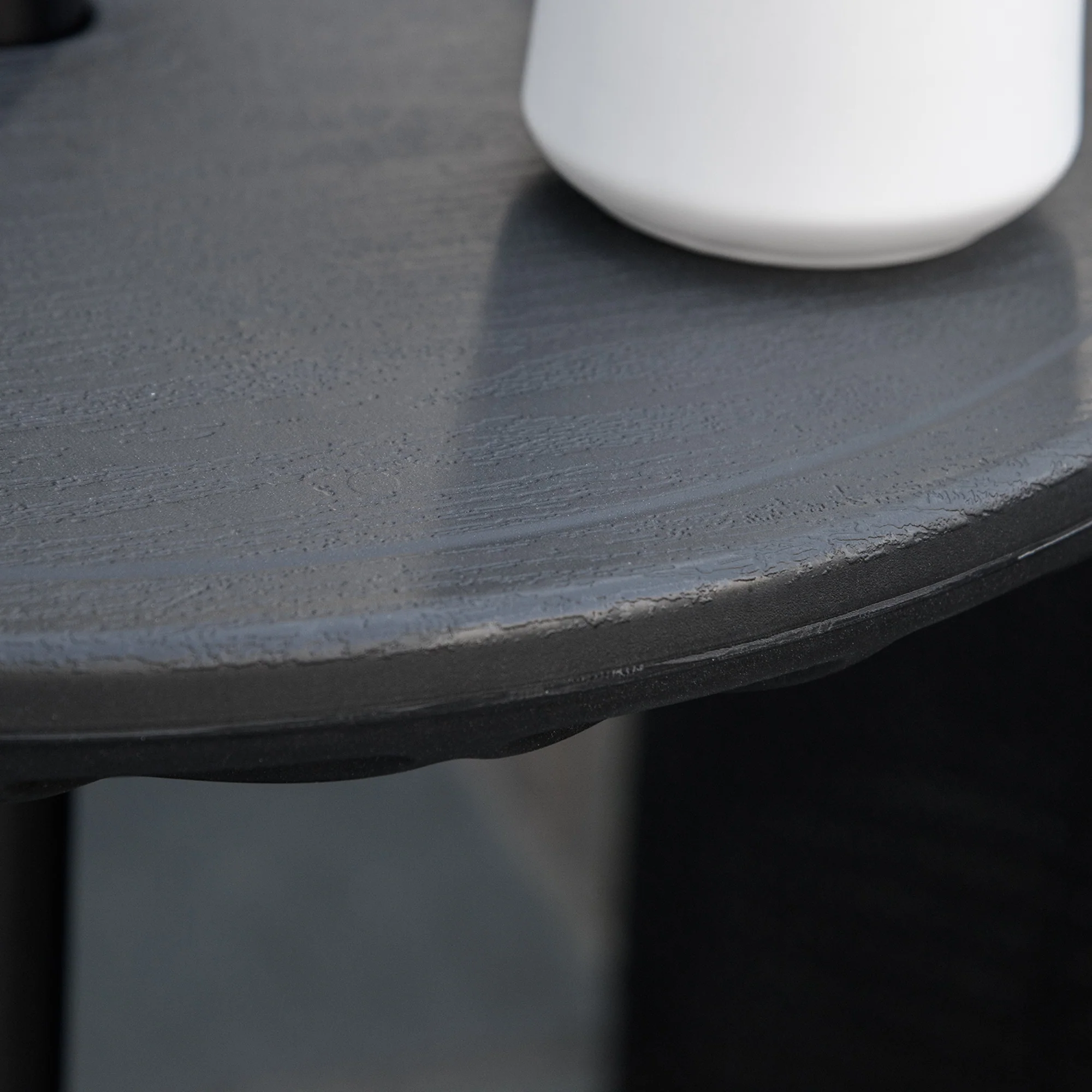 20" Umbrella Table Tray, Easy to Install Table-Top, Round Portable for Swimming Pool, Beach, Patio, Deck, Garden, Black - Image 9