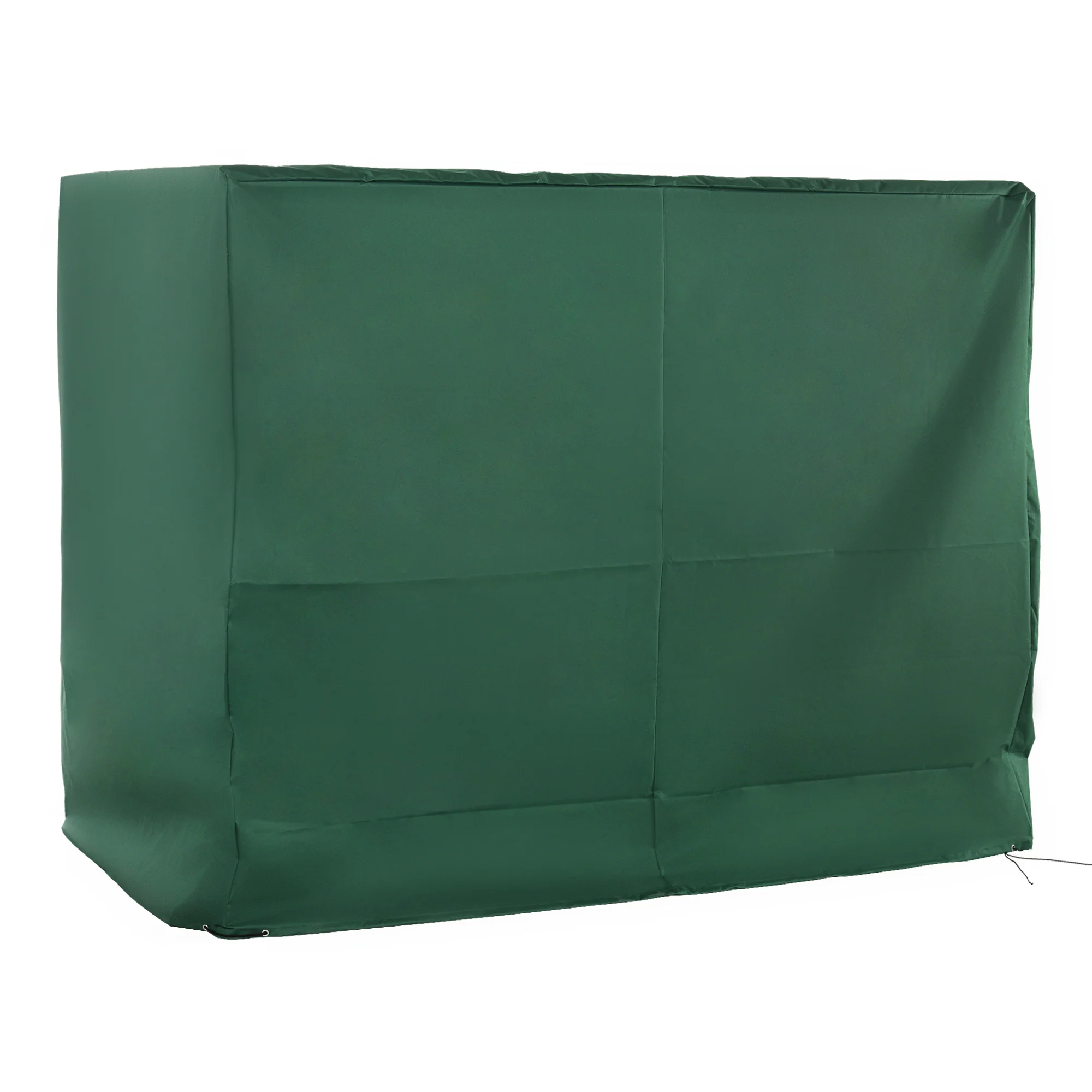 3-Seater Patio Swing Cover - Waterproof UV-Resistant 600D Oxford Fabric, Dark Green - Image 2