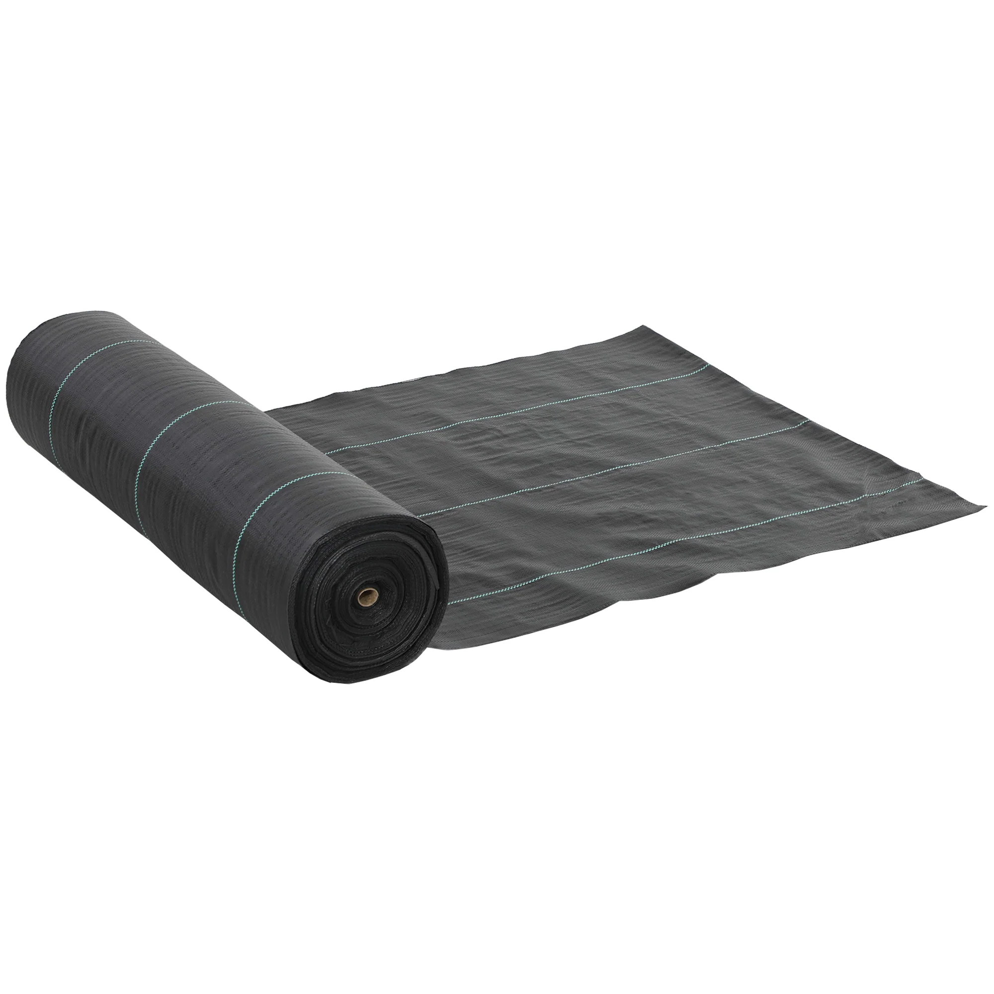 6 x 300 ft Weed Barrier Landscape Fabric Heavy Duty, 5oz Woven Weed Control Fabric - Image 12