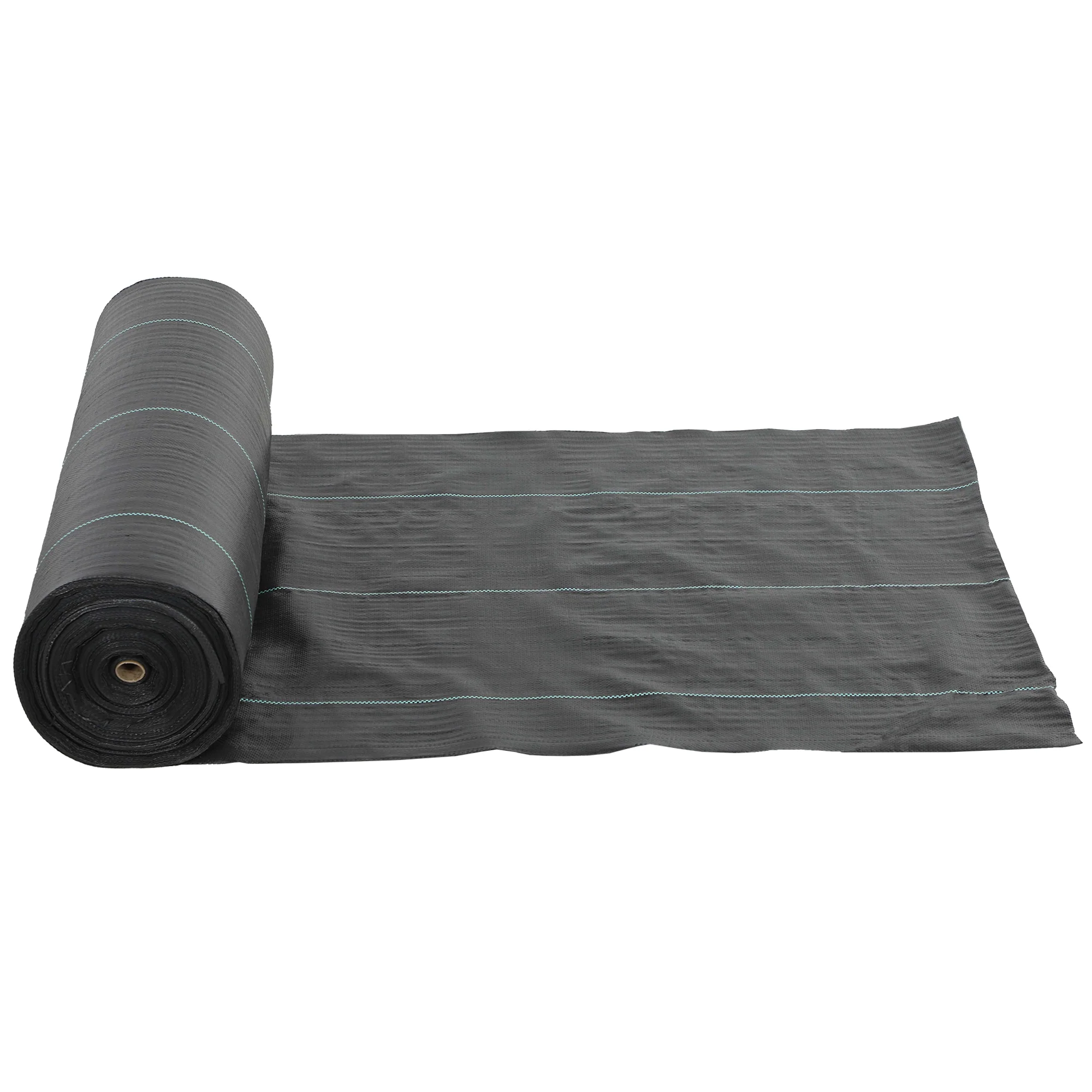 6 x 300 ft Weed Barrier Landscape Fabric Heavy Duty, 5oz Woven Weed Control Fabric - Image 2