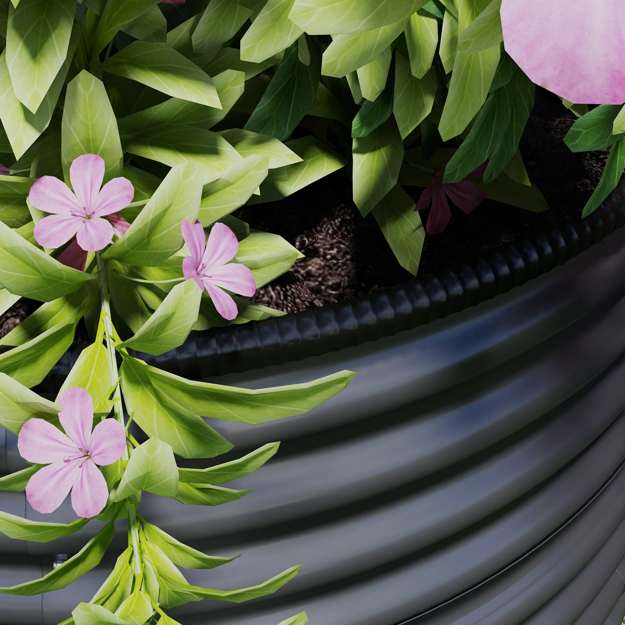 Galvanized Raised Garden Bed Set of 2, Planters for Outdoor Plants with Safety Edging, Easy-to-assemble Stock Tanks for Growing Flowers, Herbs and Vegetables, 3' x 3' x 2', Dark Gray - Image 10