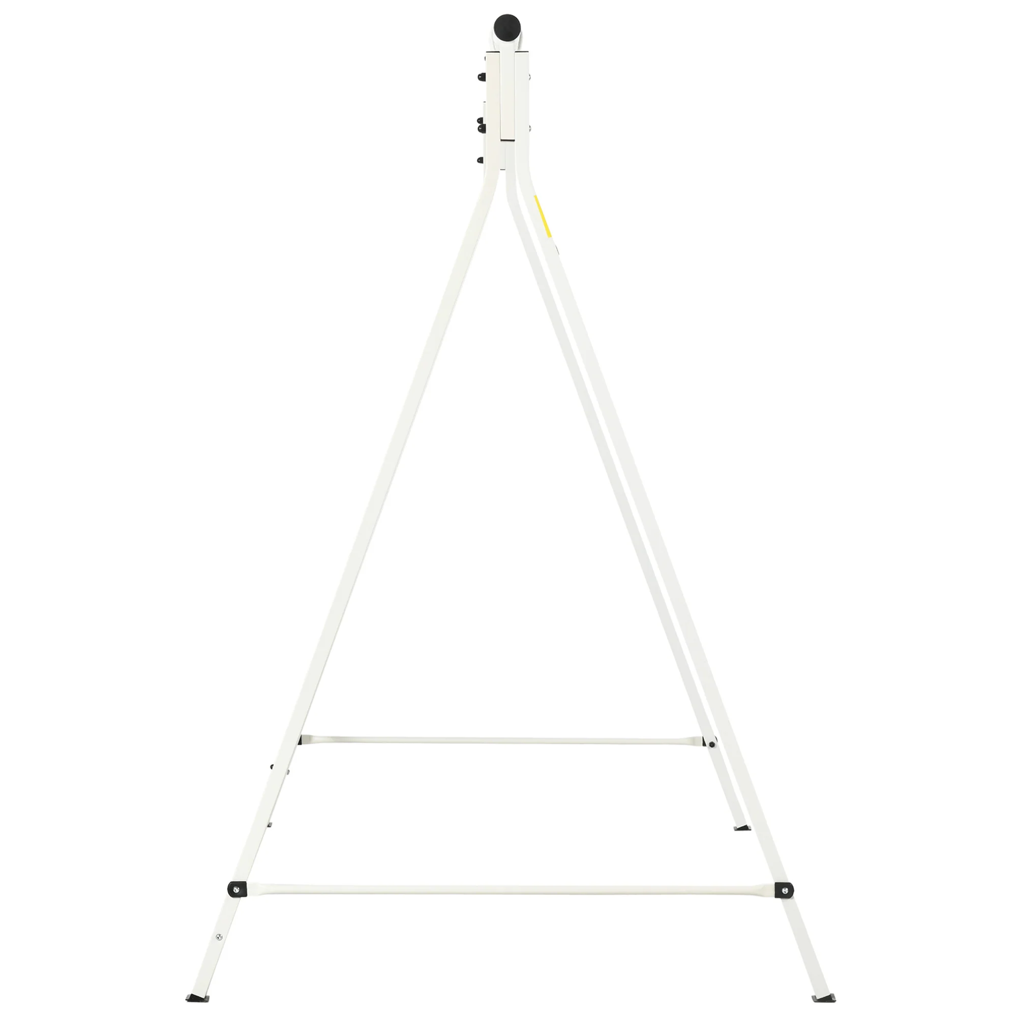 Heavy Duty Metal Swing Stand with 528 LBS Weight Capacity, White - Image 8