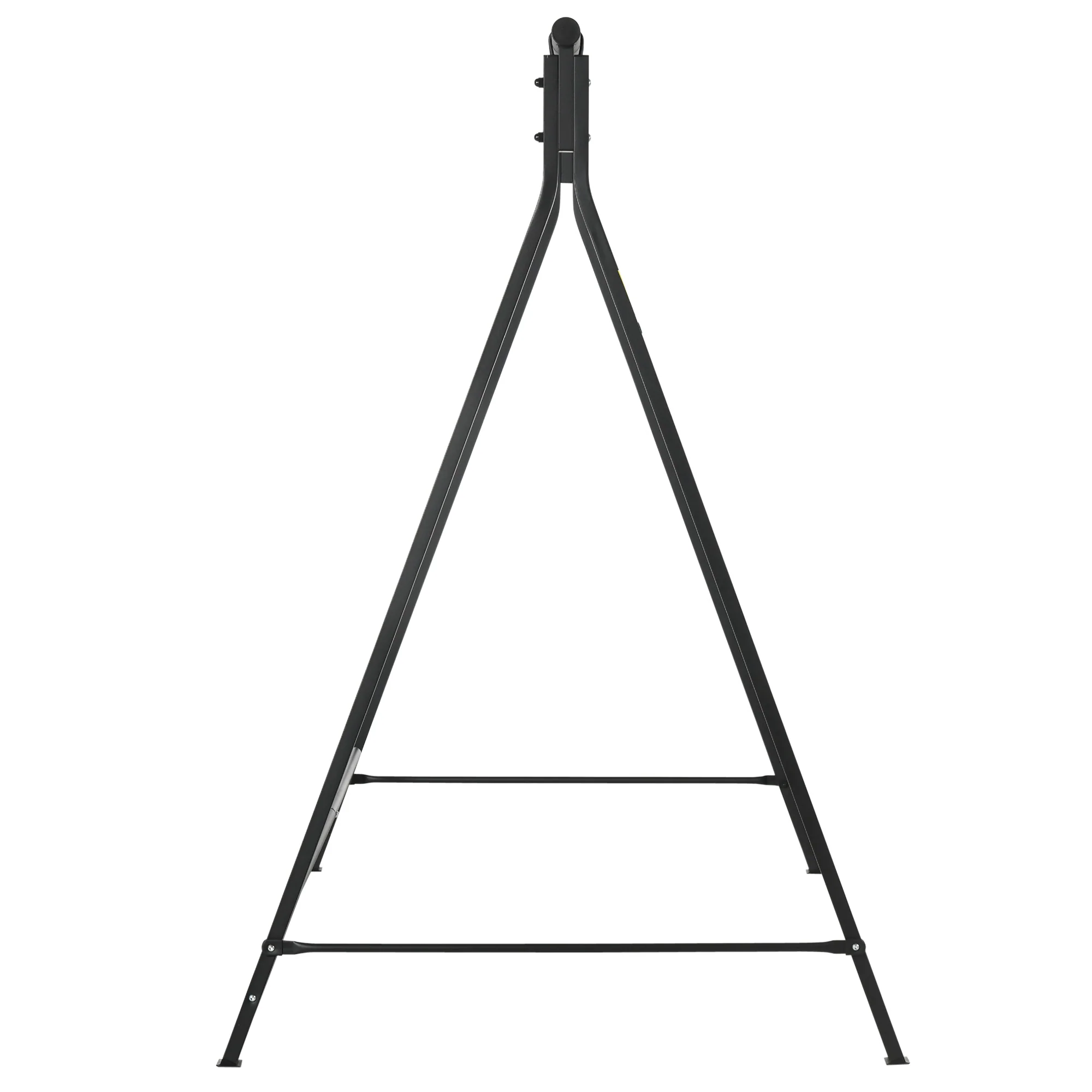 Heavy-Duty Metal Swing Stand with 528 lb Weight Capacity - Black - Image 9