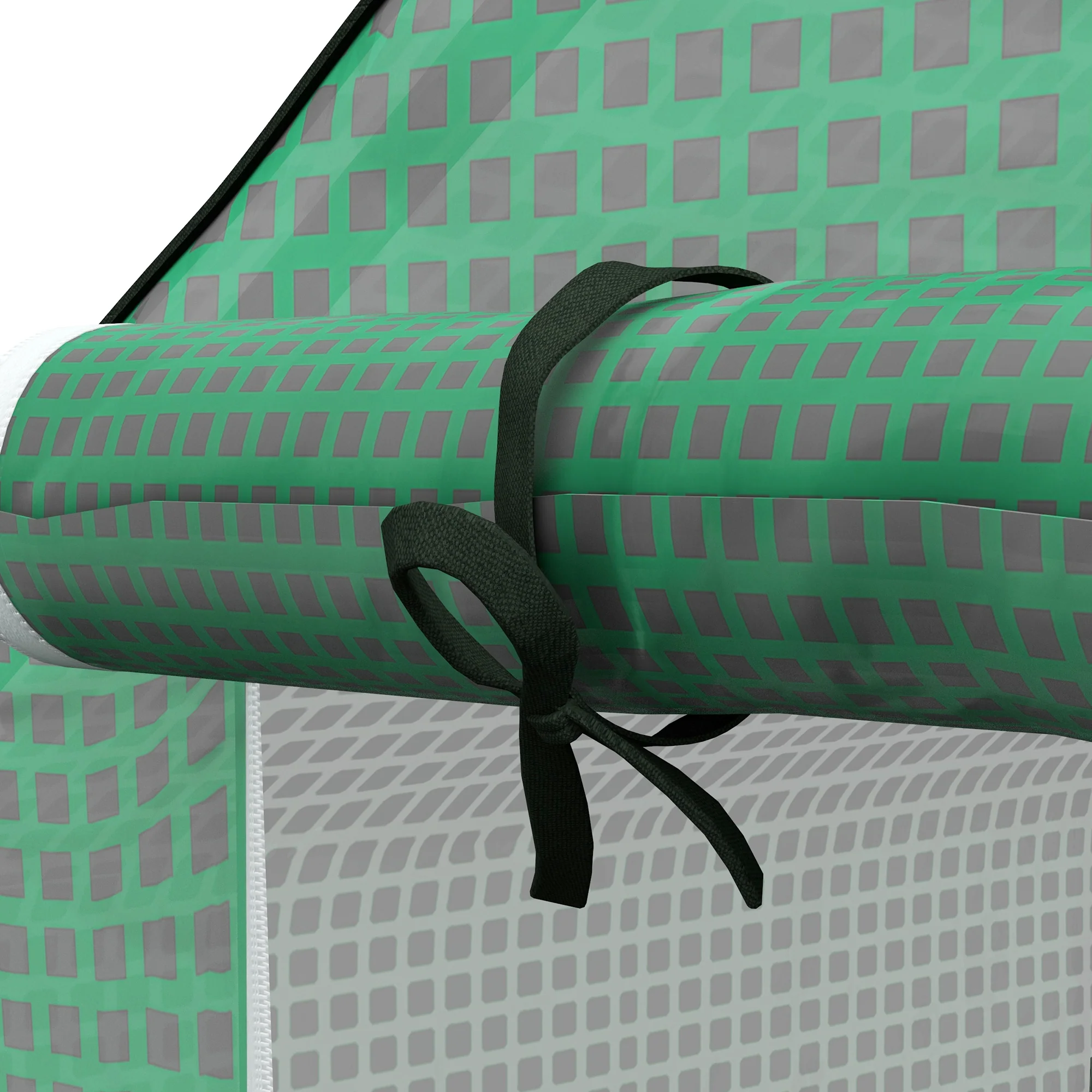 Set of 2 Walk-in Greenhouse Replacement Covers for 01-0472, 55"x56.25"x74.75" (Frame Not Included), White Green - Image 10