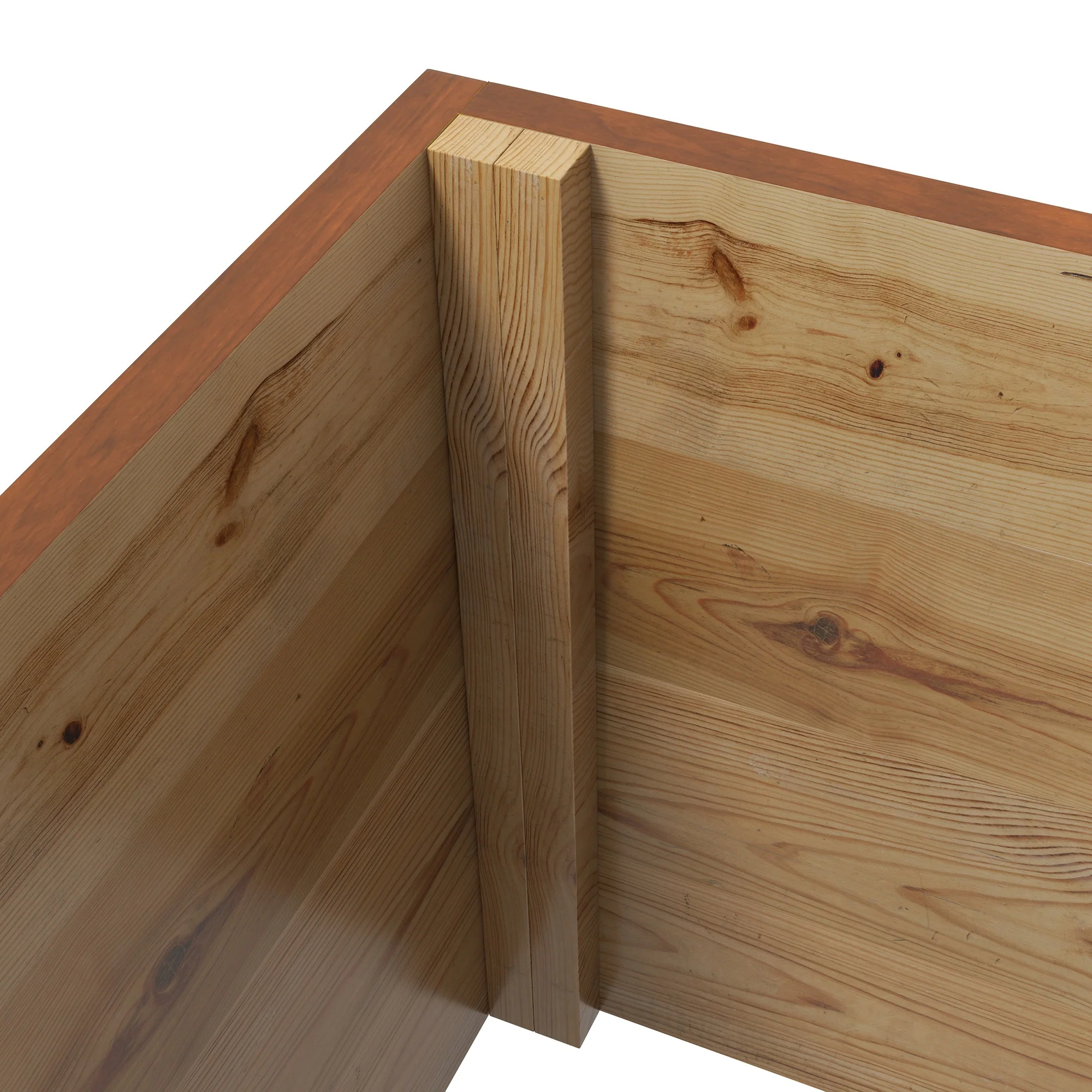 Wood Planter with Trellis, Raised Garden Bed Privacy Screen Planter Box for Climbing Plants, Vines, Vegetables, Flowers, 63" x 21.75" x 72" - Image 11