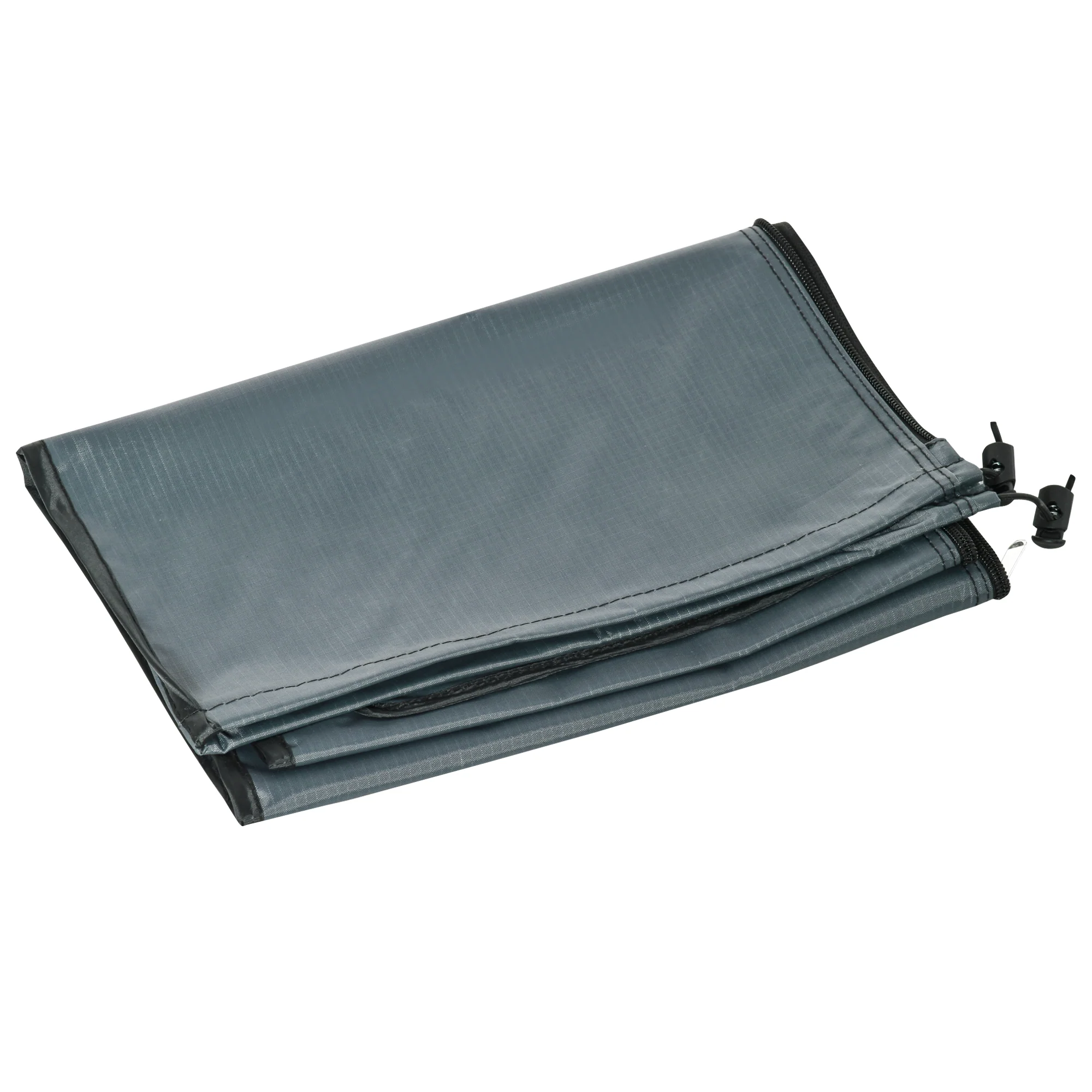 Cantilever Umbrella Cover with Zipper, Grey - Image 10