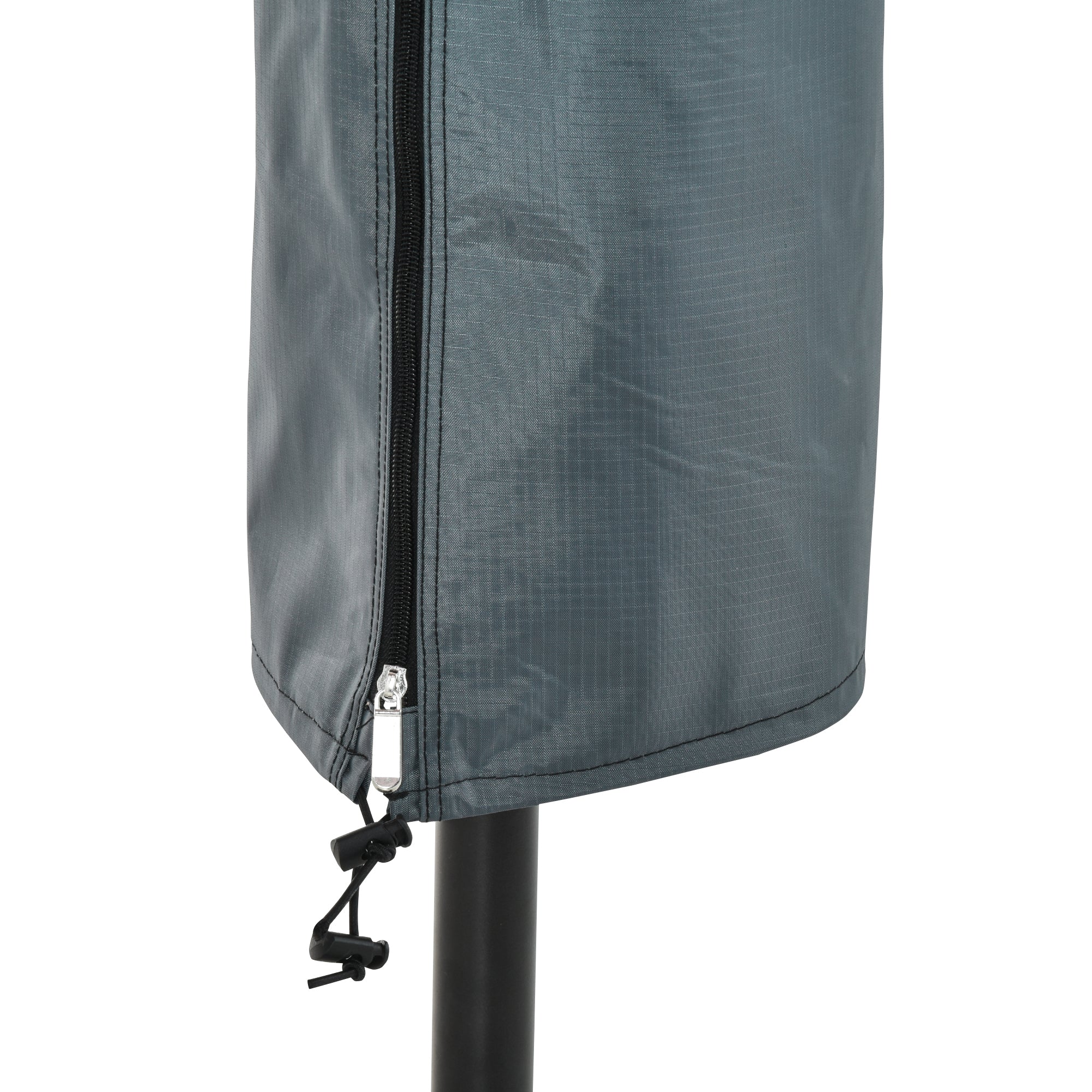 Cantilever Umbrella Cover with Zipper, Grey - Image 11