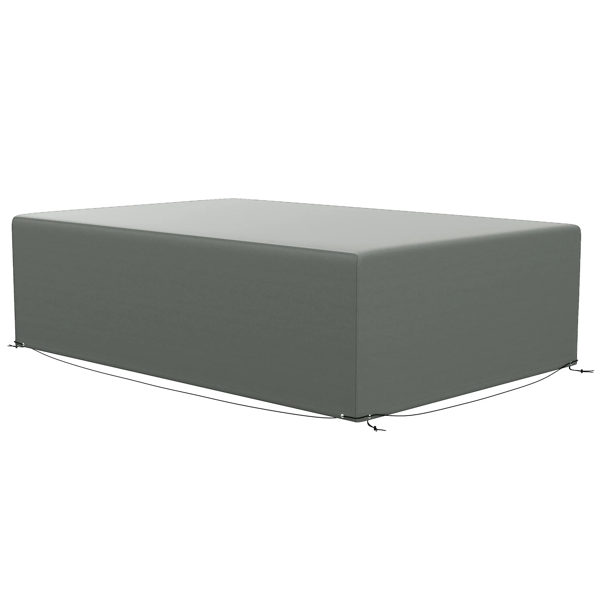 Waterproof Patio Furniture Cover for Outdoor Sectional Sofa Set, 97" x 65" x 26", Dark Grey - Image 2