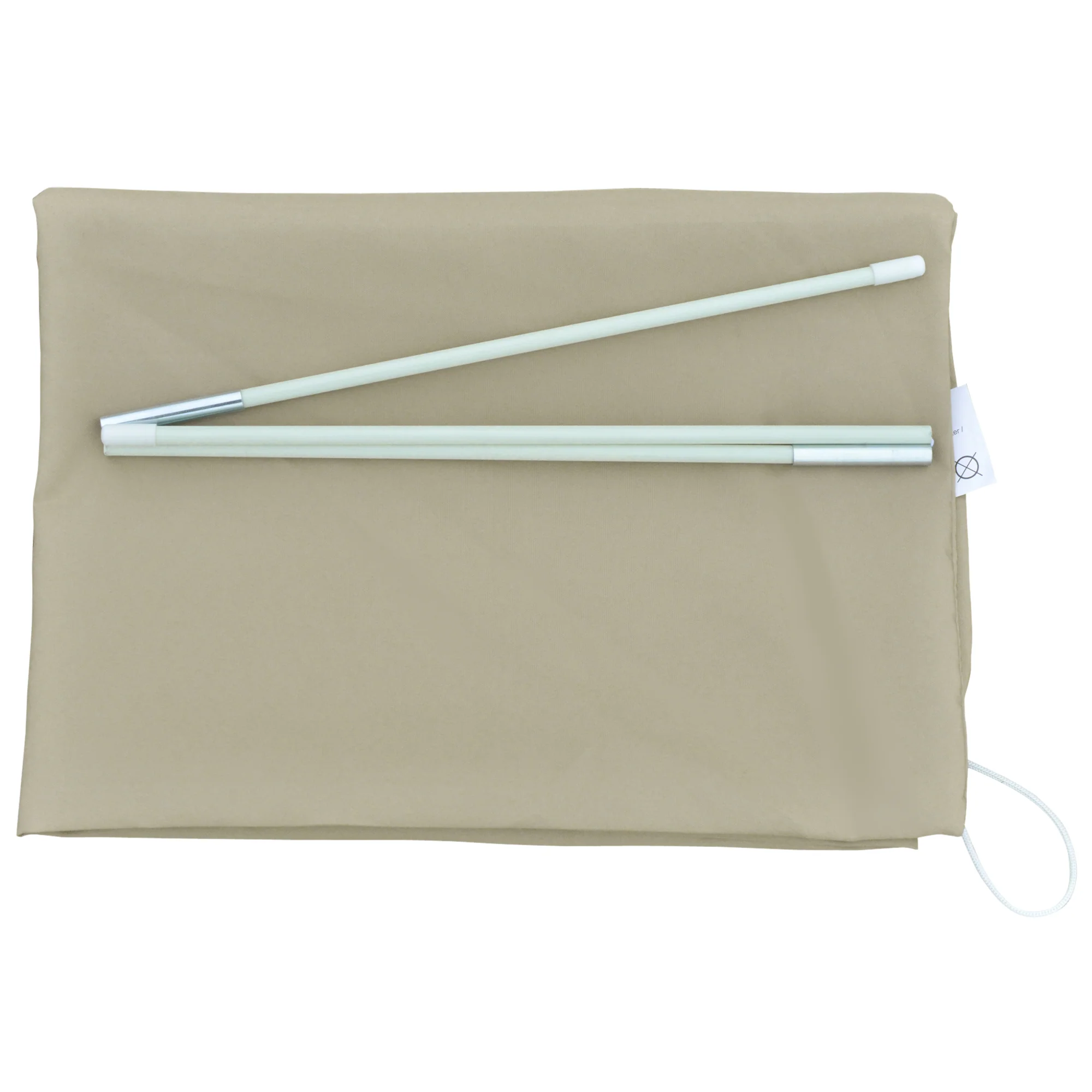 Parasol Cover with Zipper for 6.6-13FT Parasol, Khaki - Image 10