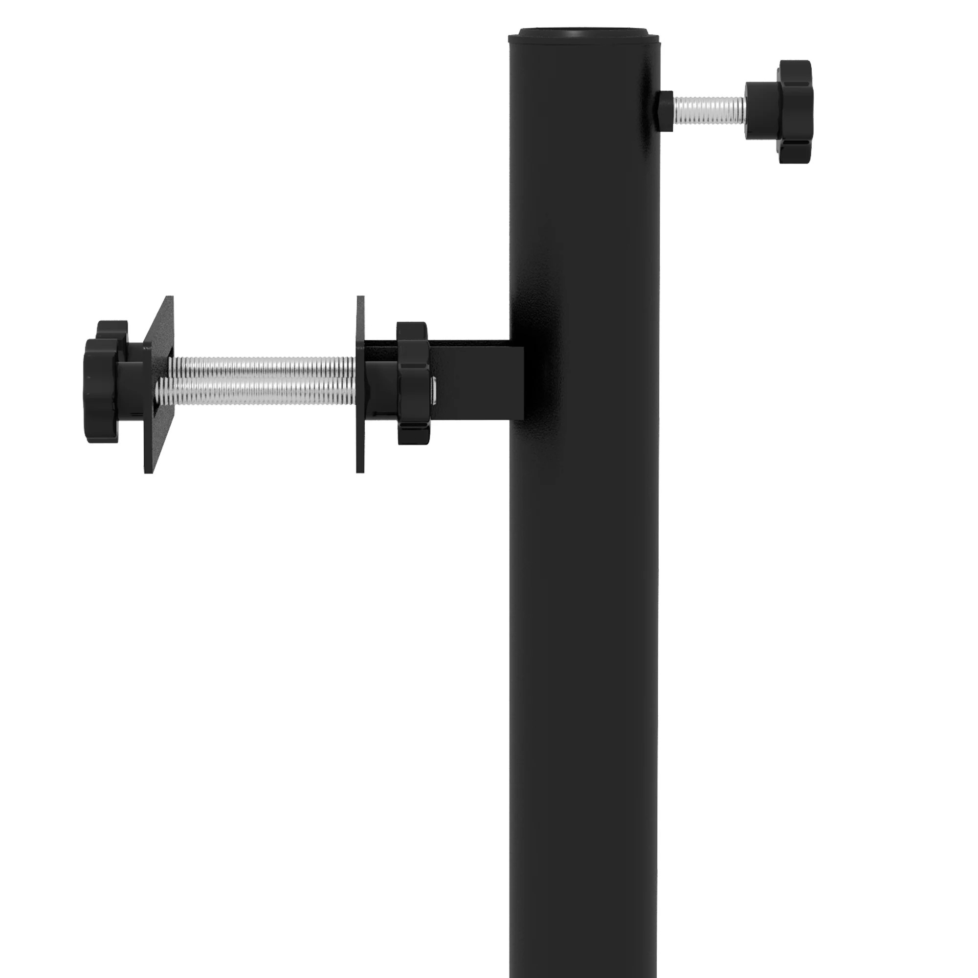 Adjustable Patio Umbrella Holder for Railings/Balcony, Black - Image 10